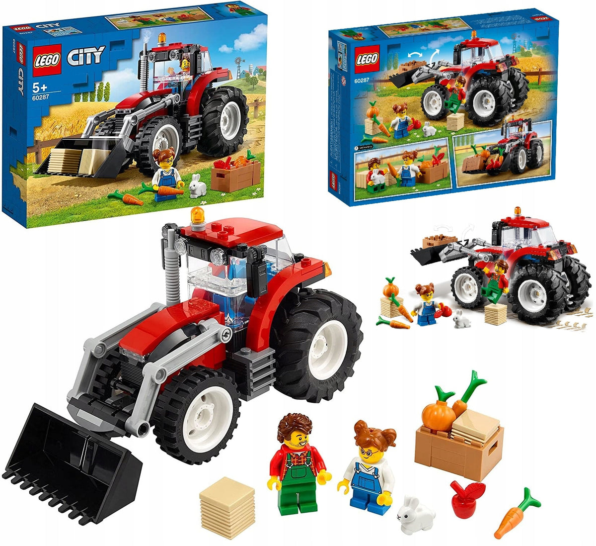 LEGO City 60287 Tractor Lots of Details Super Gift