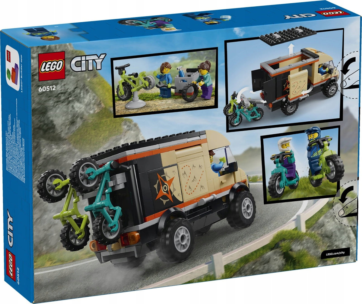 LEGO City 60512 Mountain bike van Packaging status original