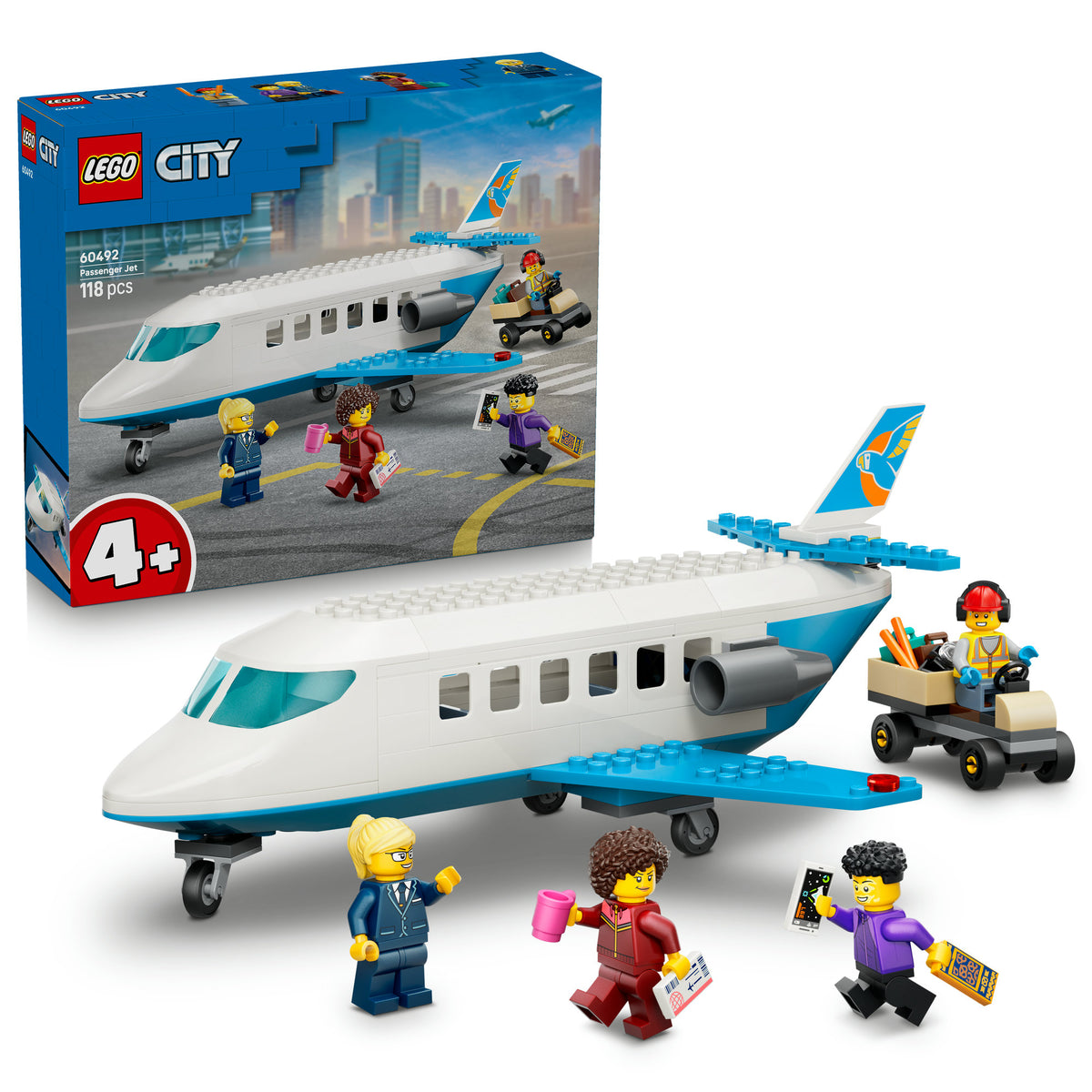 LEGO City Passenger aircraft 60492 + LEGO catalogue in PDF version Packaging status original