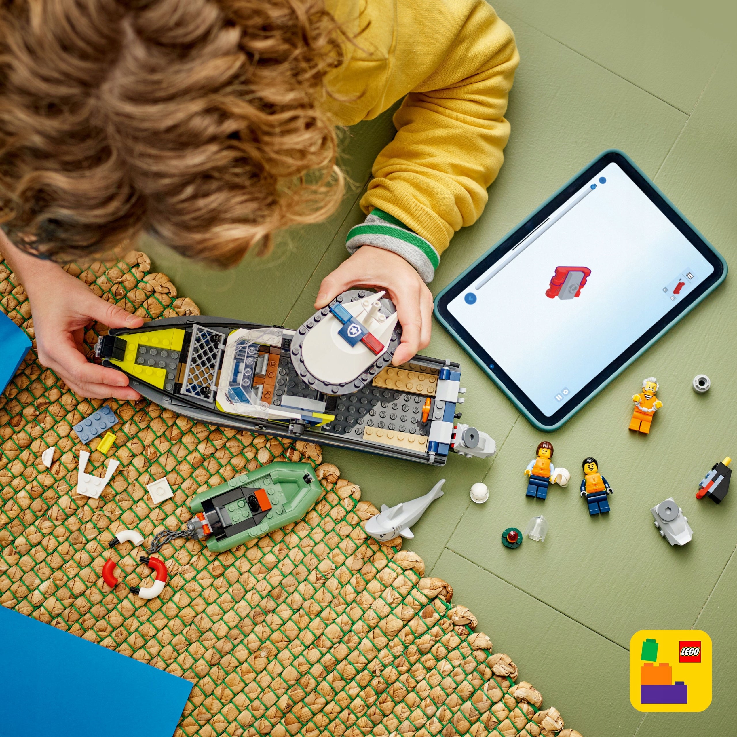 LEGO City Police Boat Chase, Children's Toy 60456 Information regarding product safety and compliance Not suitable for children under 36 months of age