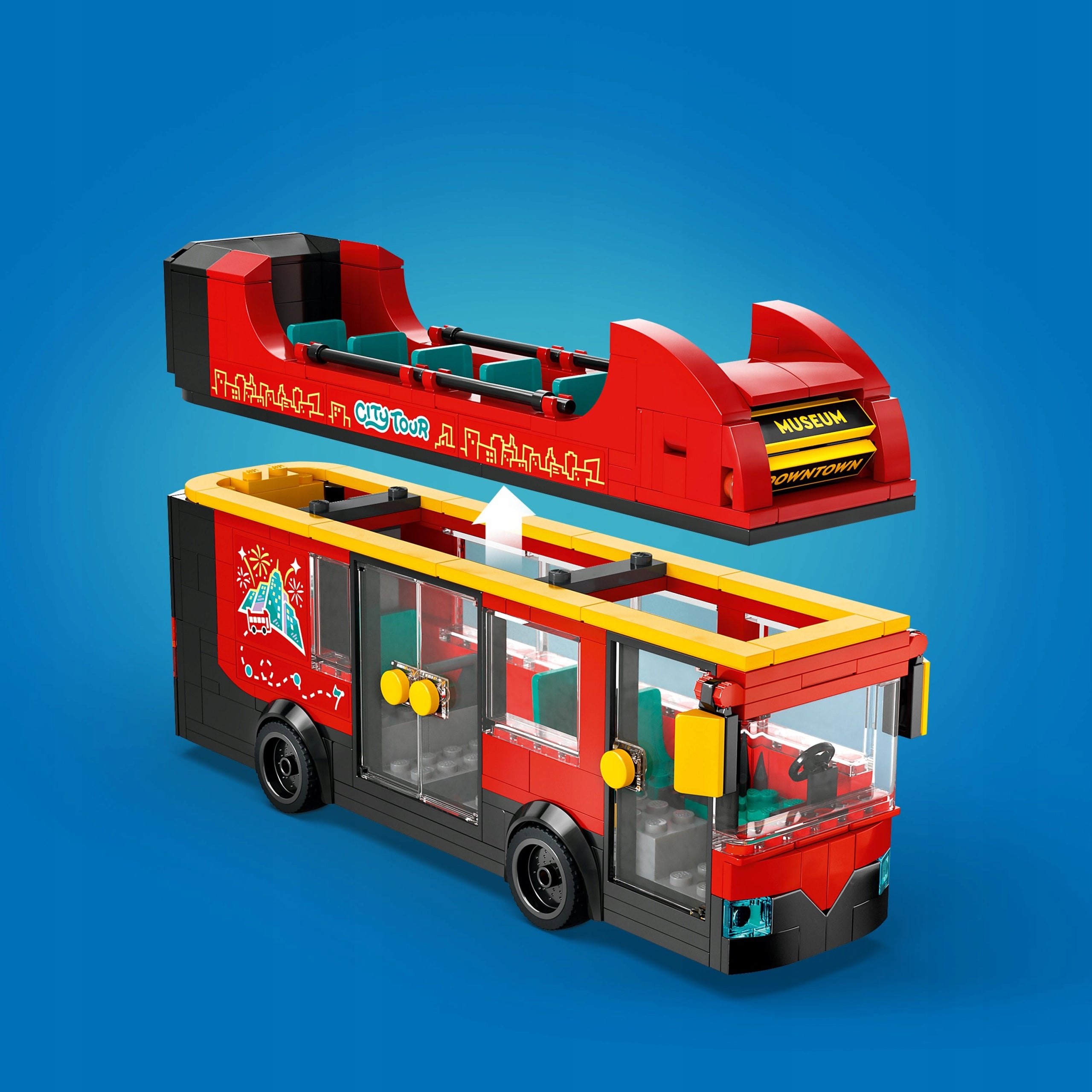 LEGO City Red double-decker coach 60407 Brand LEGO