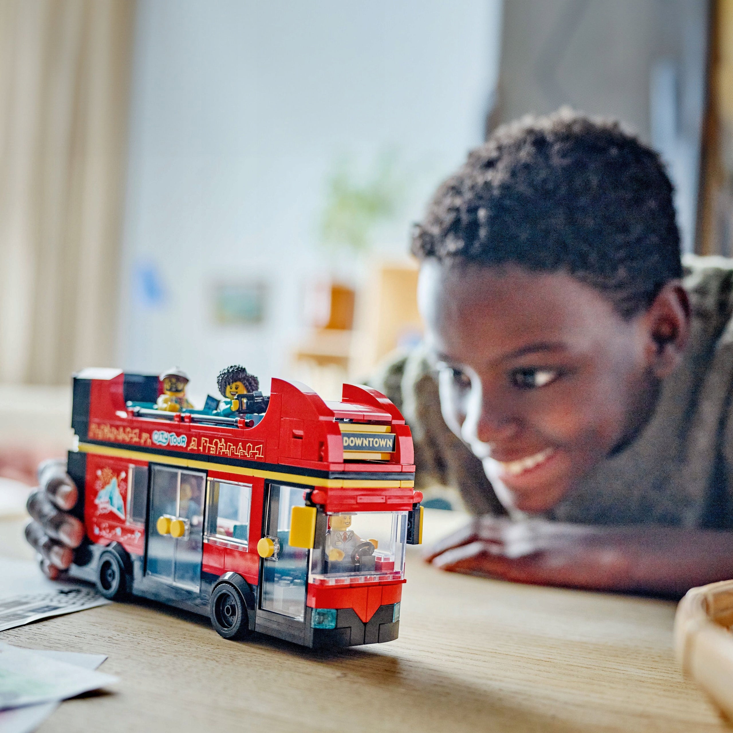 LEGO City Red double-decker coach 60407 Information regarding product safety and compliance Not suitable for children under 36 months of age