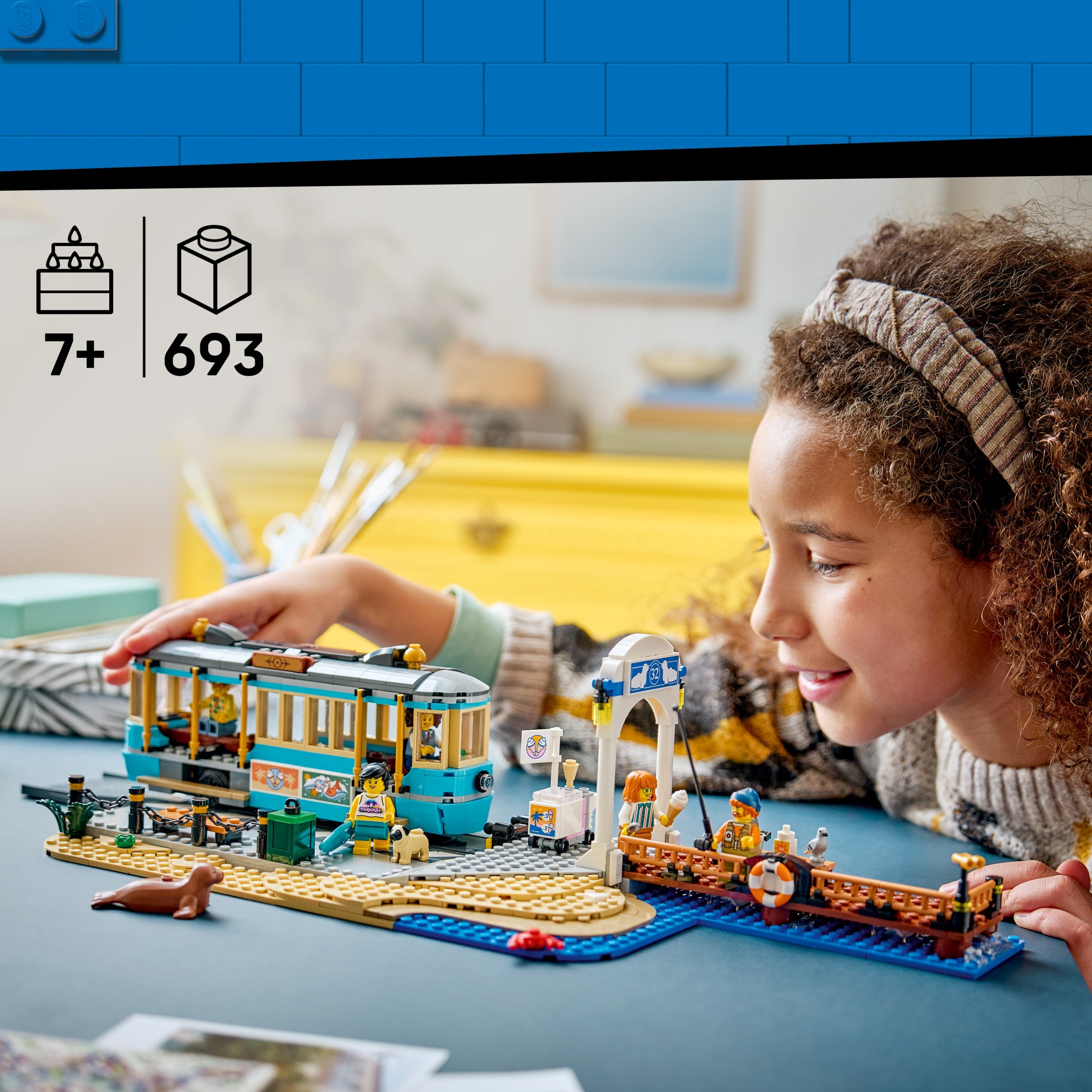 LEGO City Tram by the beach 60506 Brand LEGO