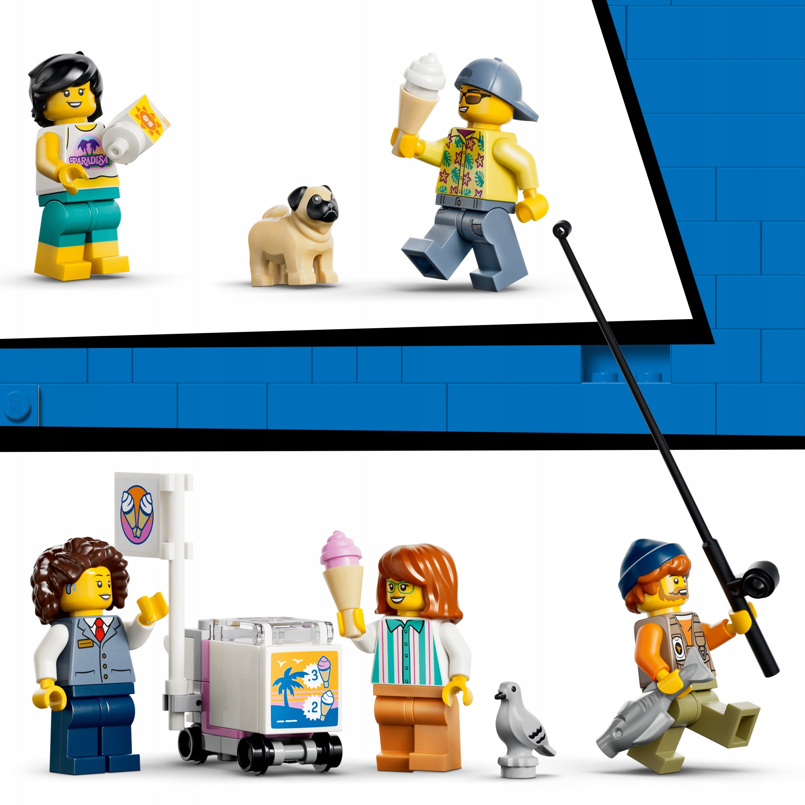 LEGO City Tram by the beach 60506 Information regarding product safety and compliance Not suitable for children under 36 months of age