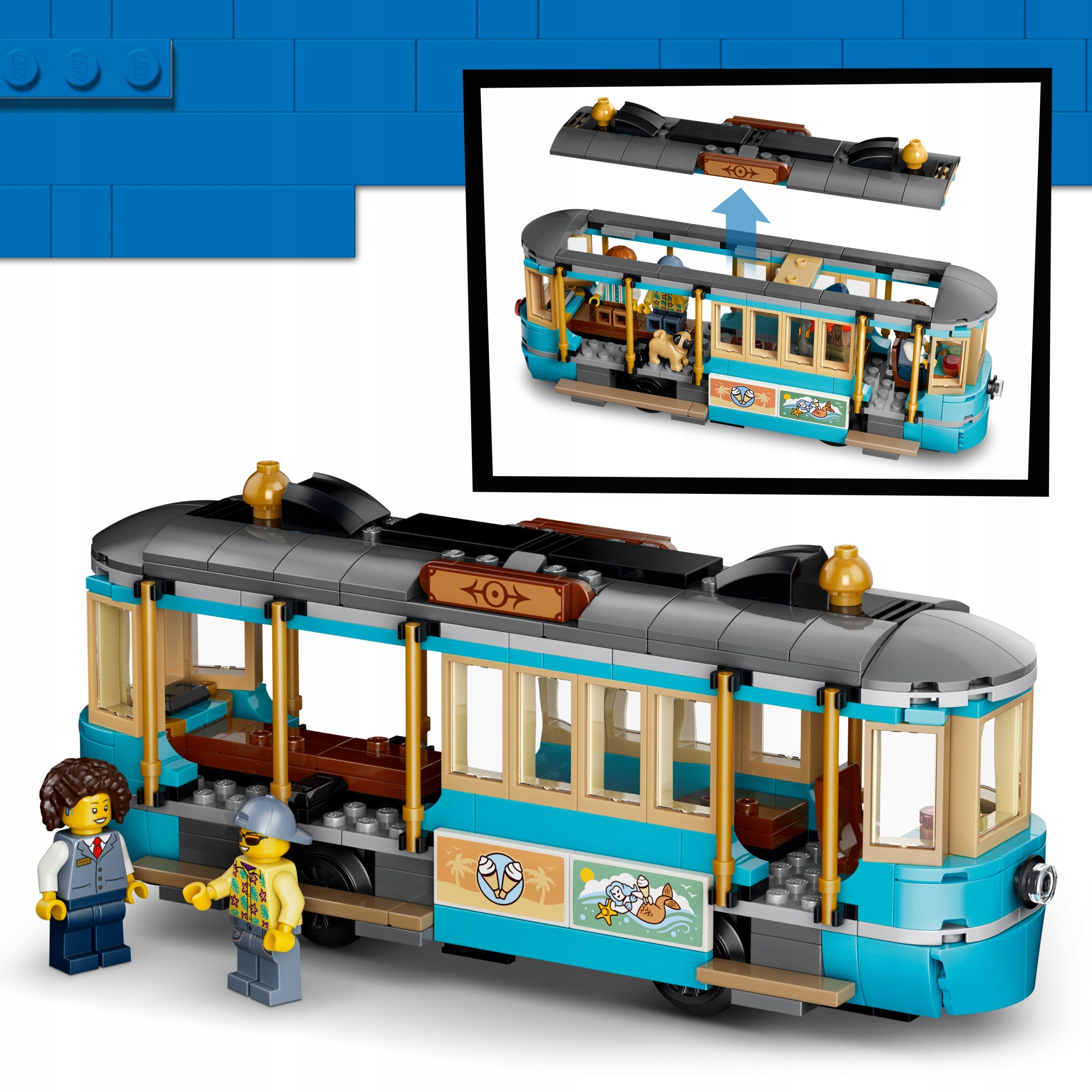 LEGO City Tram by the beach 60506 Series other
