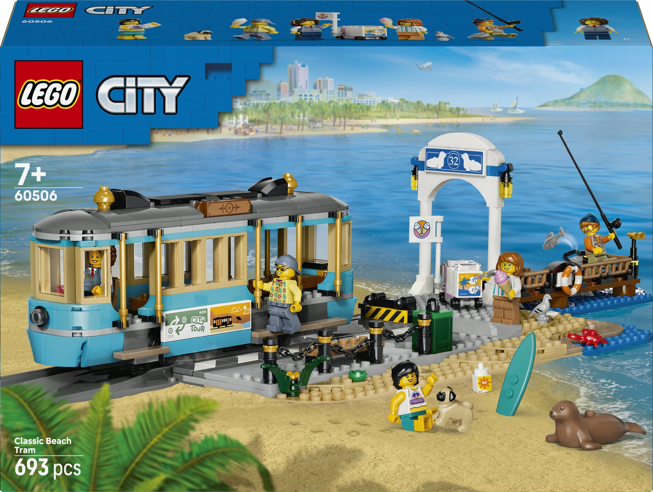 LEGO City Tram by the beach 60506