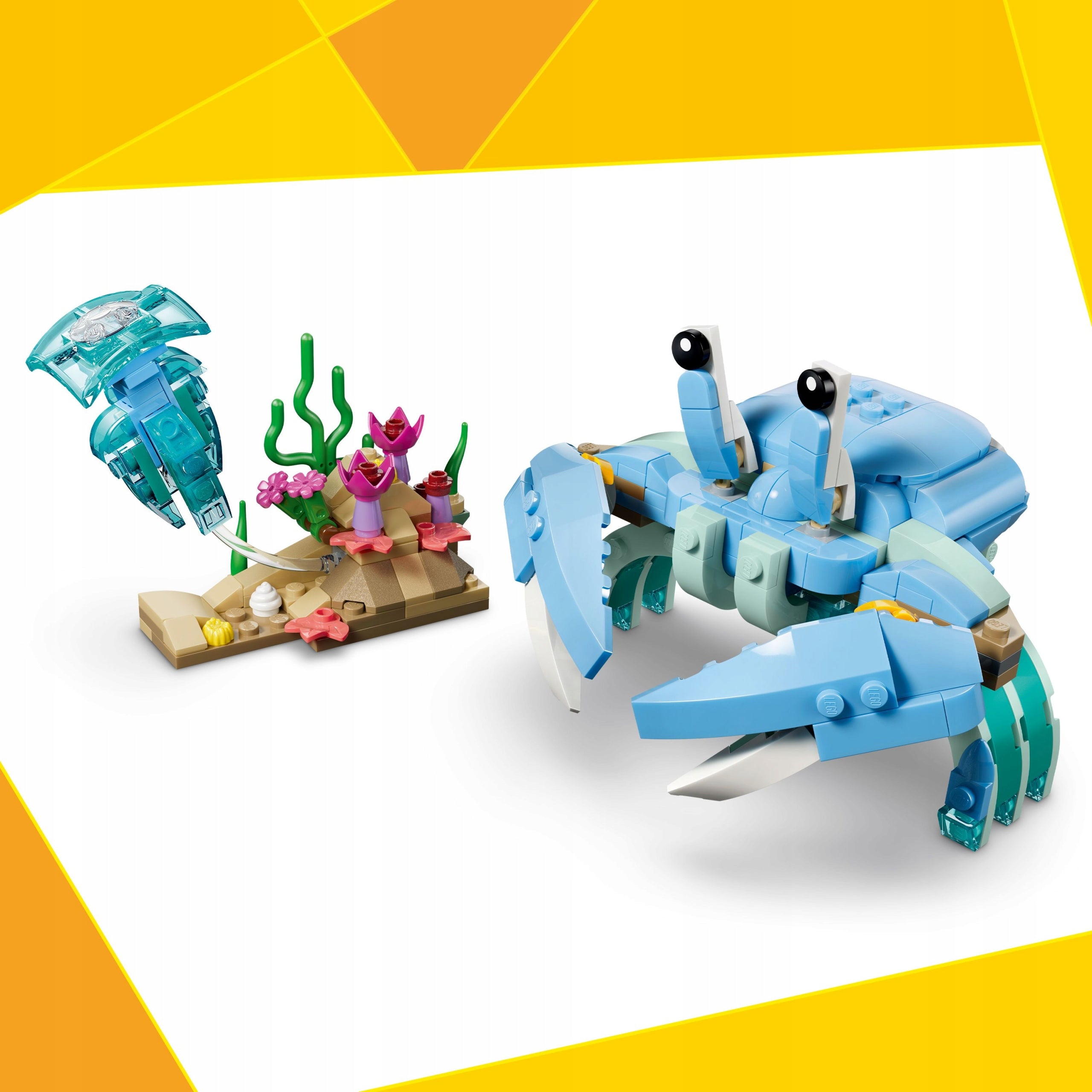 LEGO Creator 3 in 1 Pets: beautiful dolphin 31385 Information regarding product safety and compliance Not suitable for children under 36 months of age