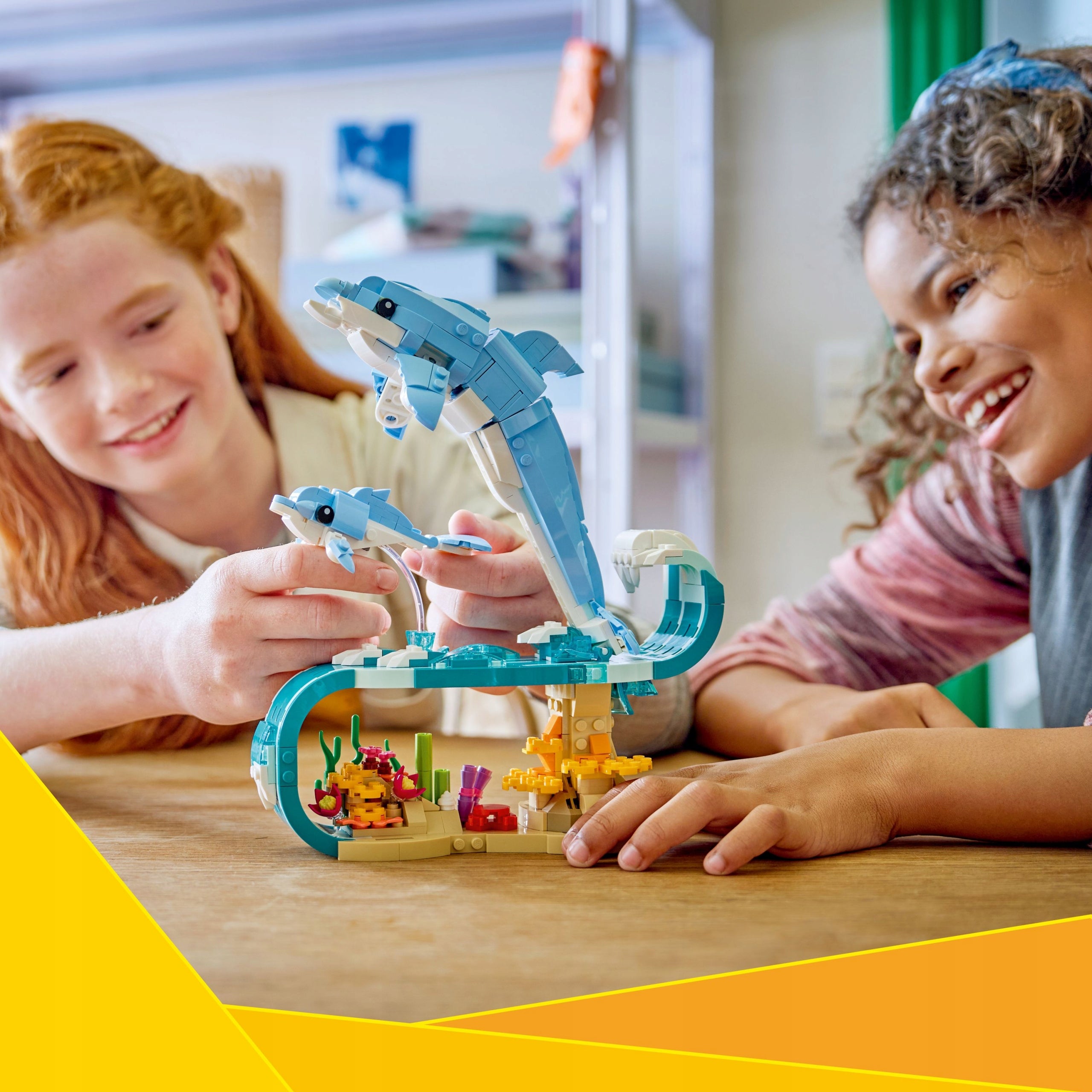 LEGO Creator 3 in 1 Pets: beautiful dolphin 31385 Set name LEGO Creator 3 w 1 31385 Zwierzęta morskie: Piękne delfiny