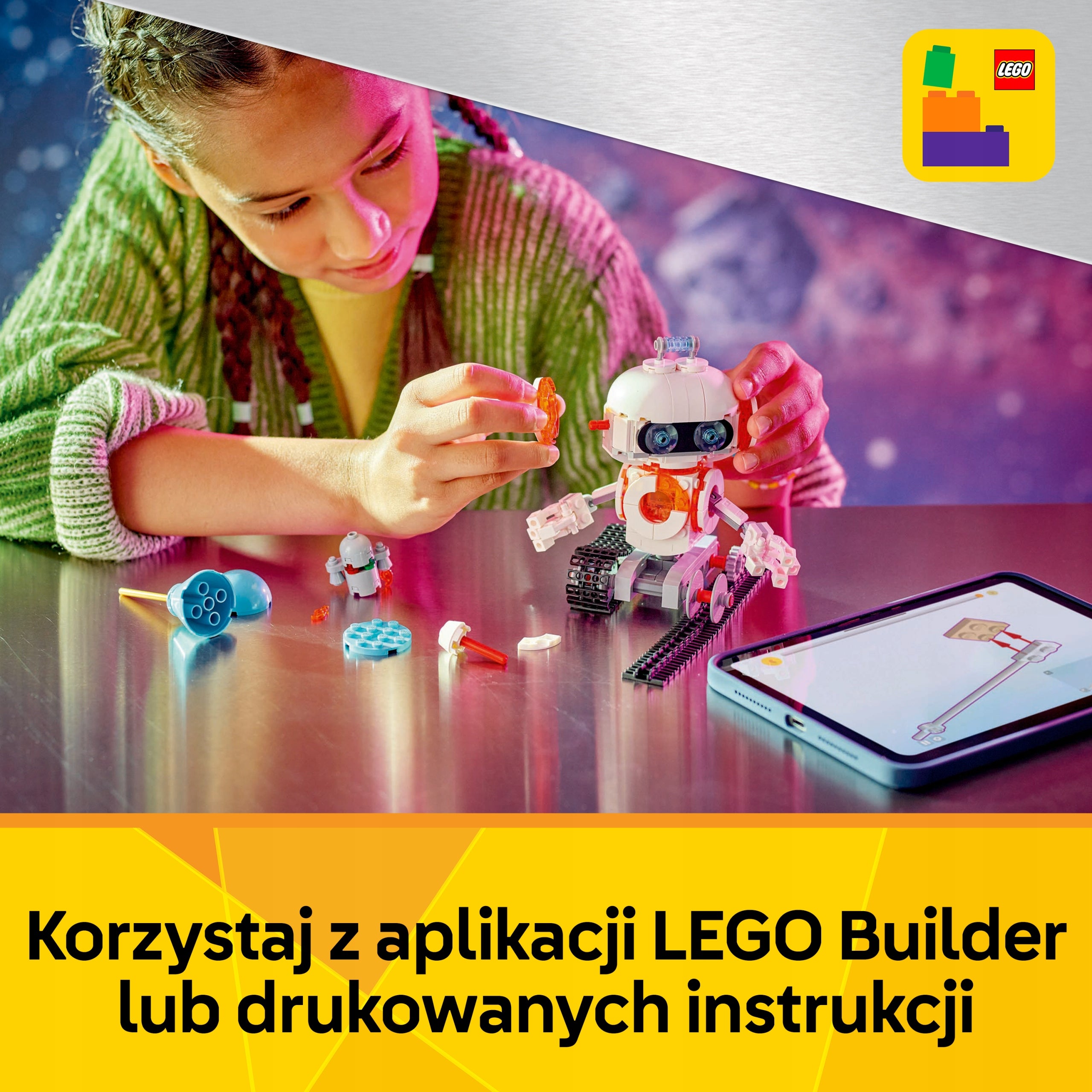 LEGO Creator 3 in 1 Space Robot 31164 Information regarding product safety and compliance Not suitable for children under 36 months of age