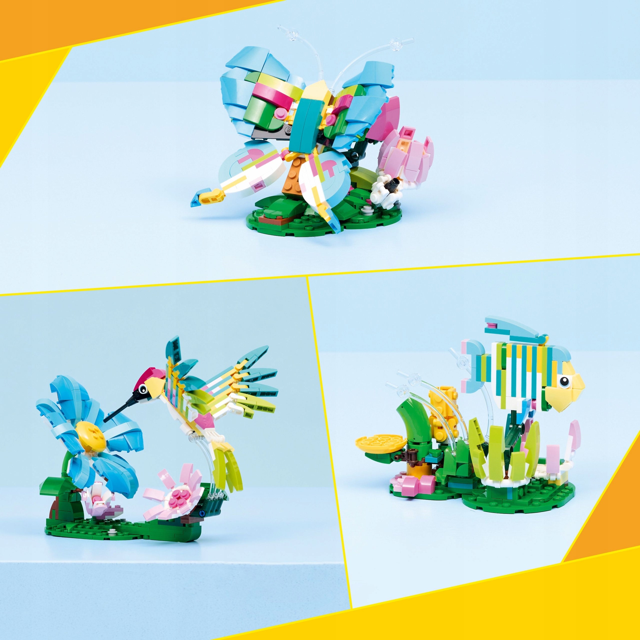 LEGO Creator 3 in 1 Wild Animals: Colorful Hummingbird 31384 Kid's age 8＋ years