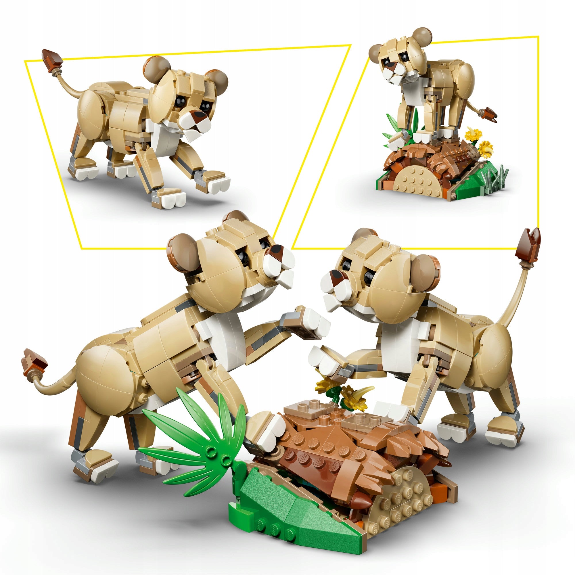 LEGO Creator 3 in 1 Wild Animals: Proud Lion 31386 Gender boys girls unisex