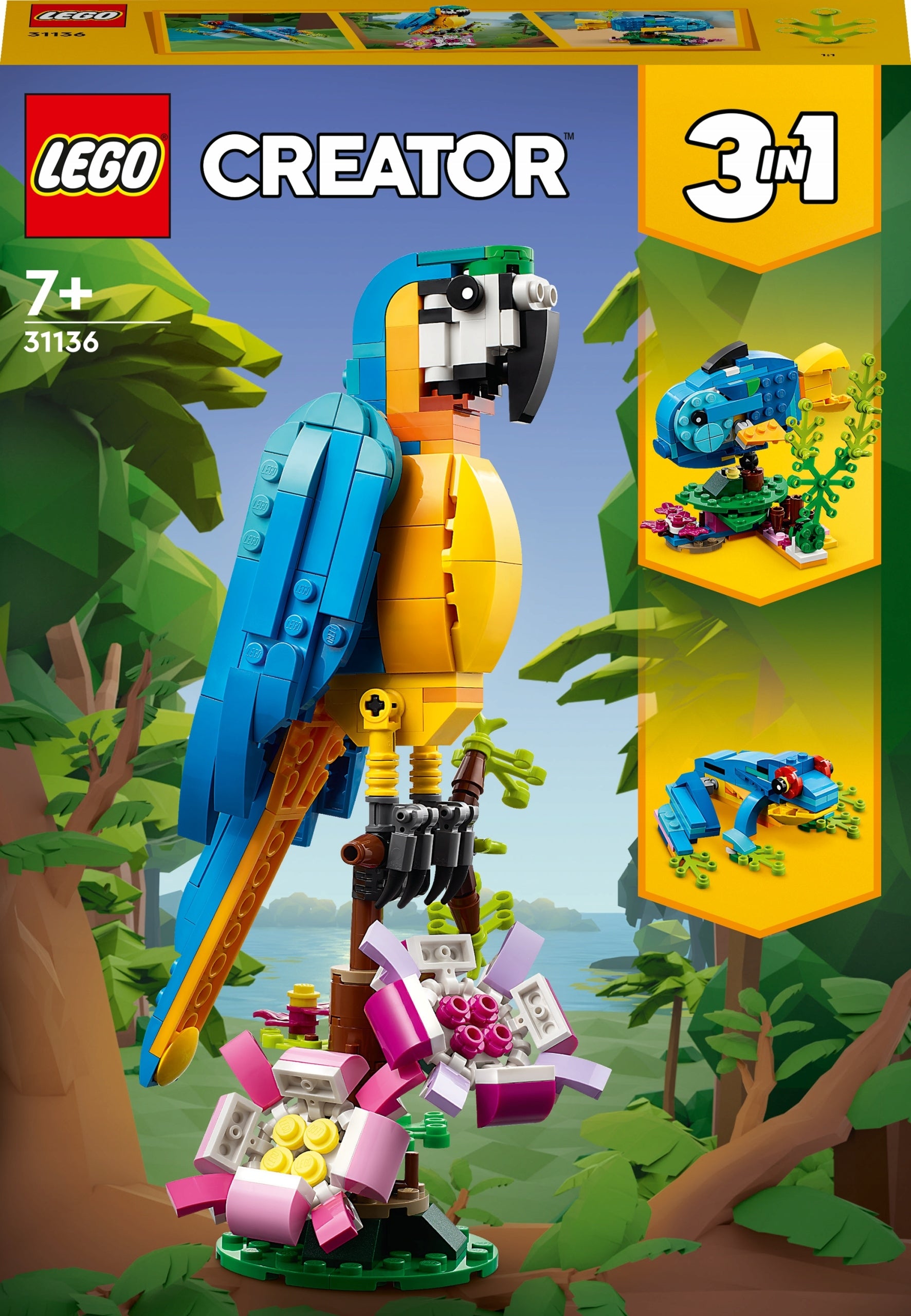 LEGO Creator Exotic parrot 31136