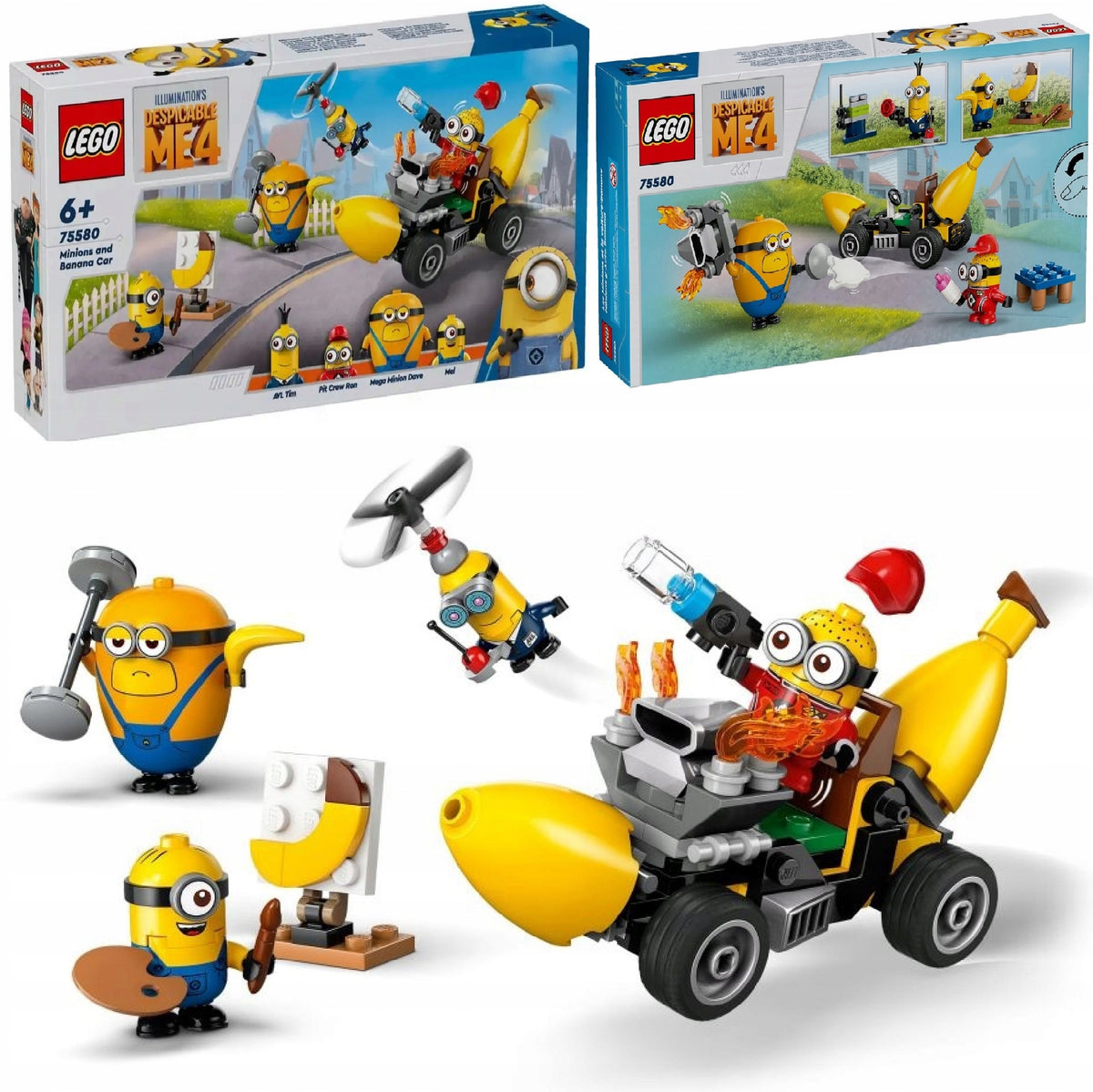 LEGO DESPICABLE ME 4 75580 MINIONS AND BANANA CARRIER GIFT