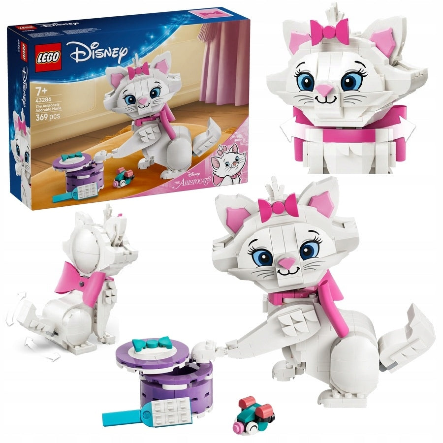 LEGO DISNEY 43286 ARISTOCRATS CUTE MARIE BLOCKS + CATALOG IN PDF VERSION