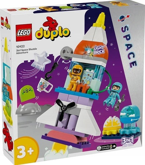 LEGO DUPLO 10422 Adventure in space shuttle 3in1
