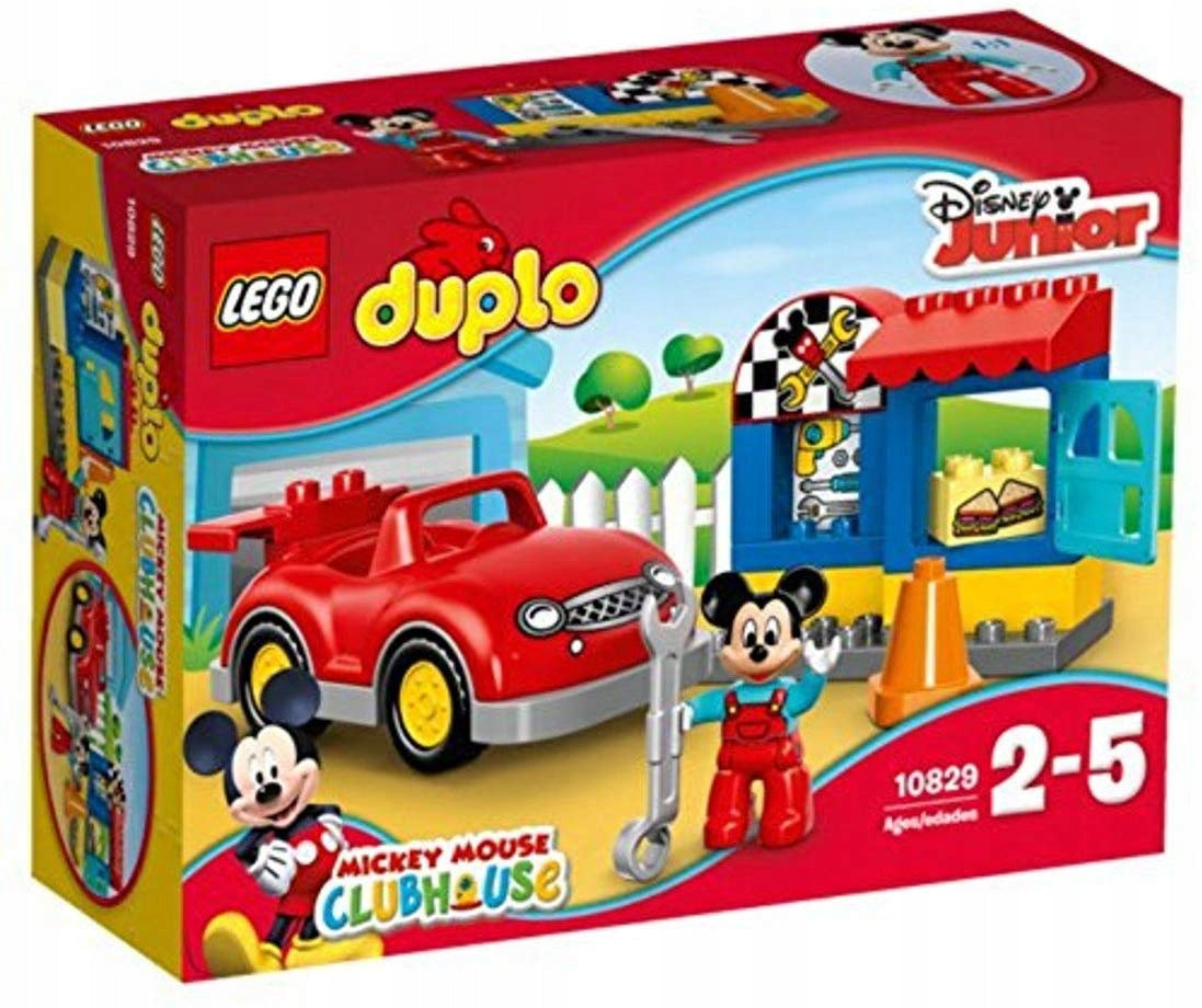 LEGO DUPLO 10829 Mickey Mouse Workshop Disney Car Description