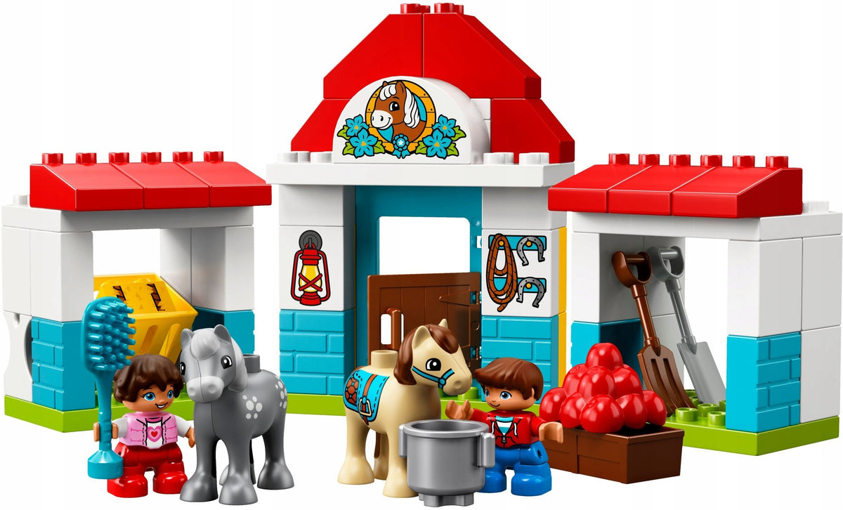 LEGO DUPLO 10868 Stable with Ponies Horses Stud Feed Apple Product number 10868