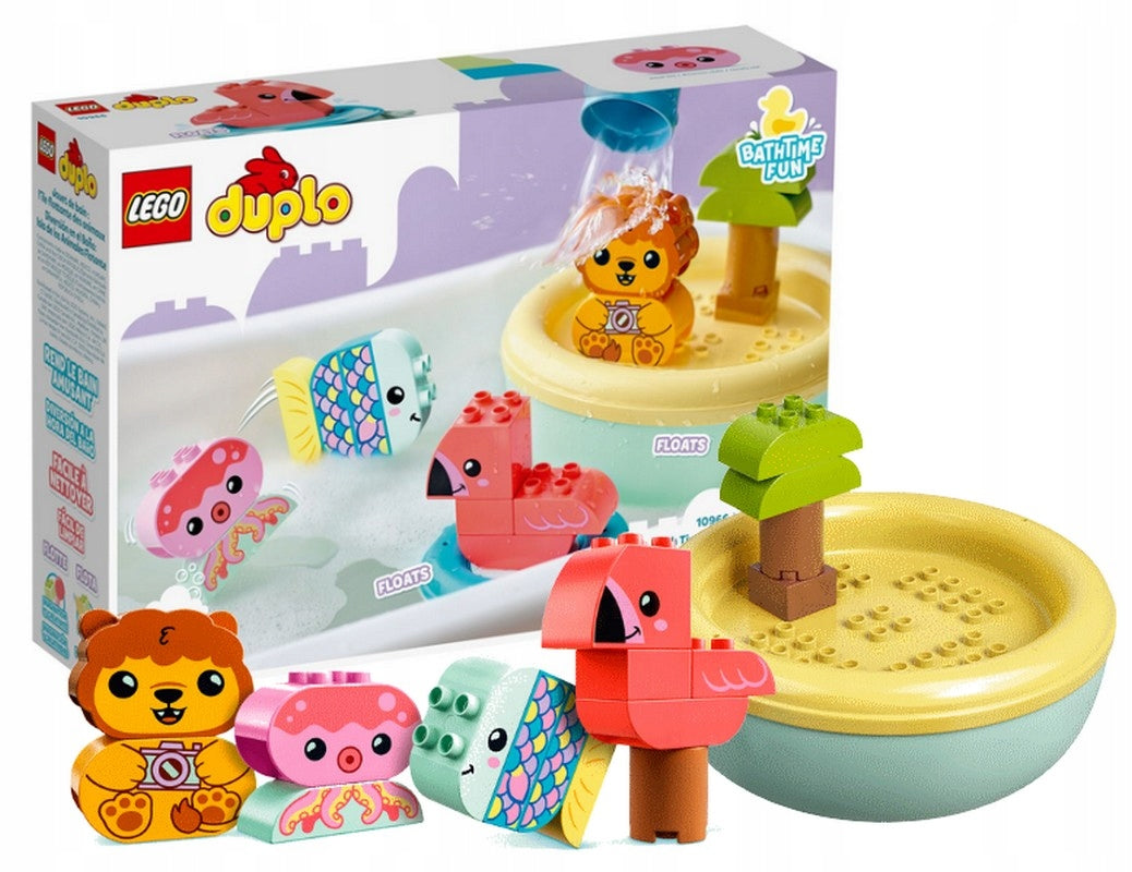LEGO DUPLO 10966 BATH FUN FLOATING ISLAND brick set for children