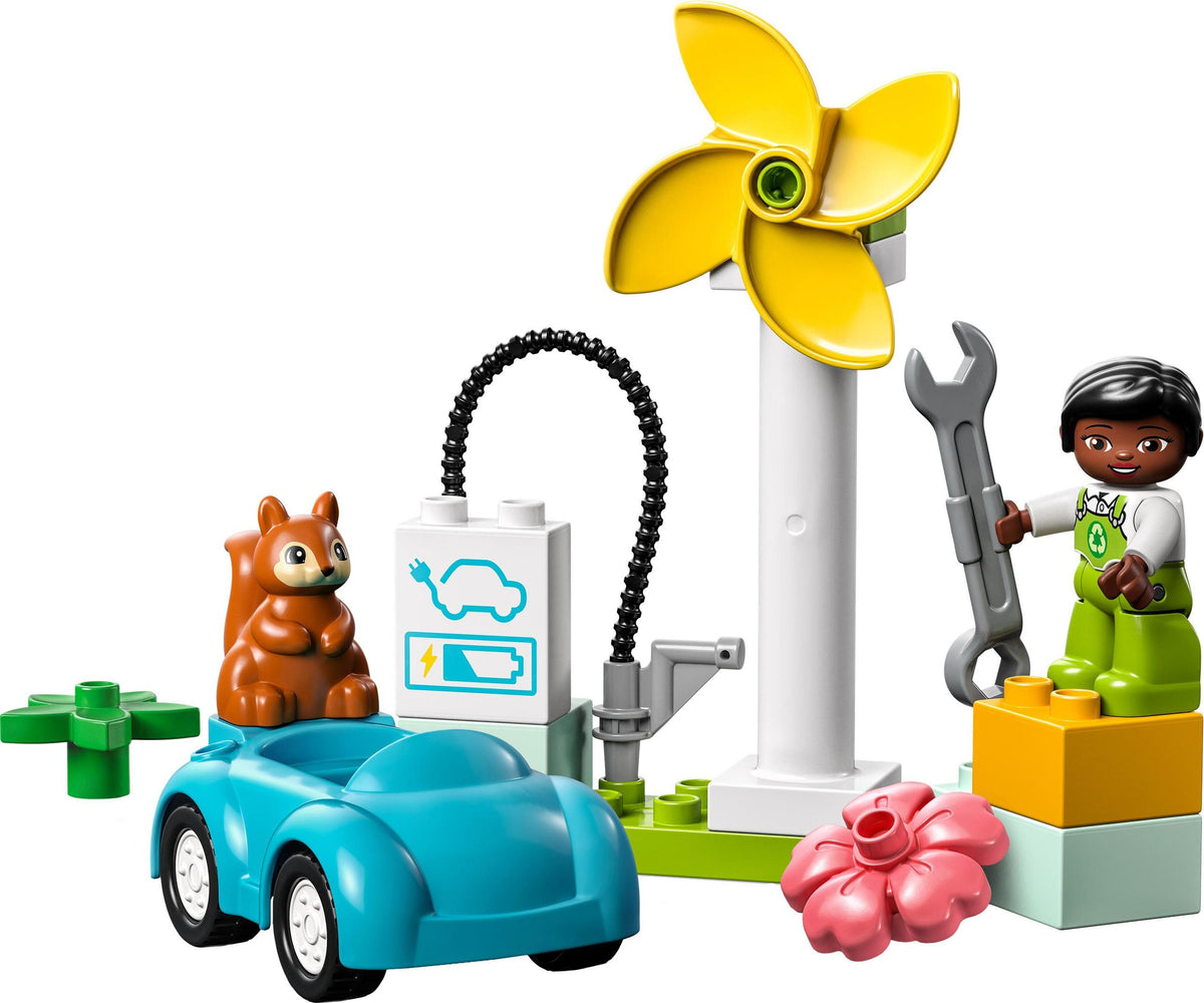 LEGO DUPLO 10985 WIND TURBINE AND ELECTRIC CAR Product number 10985