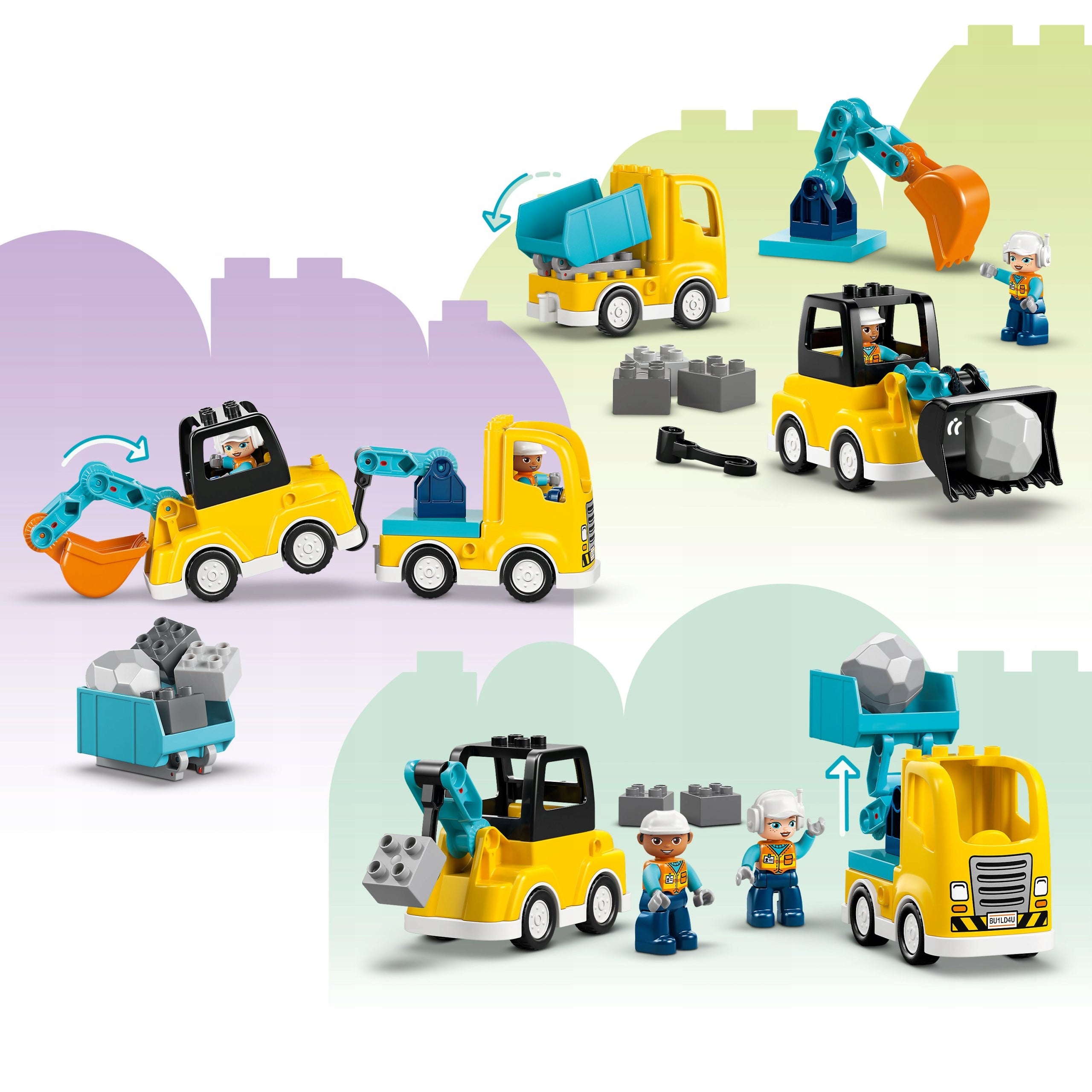 LEGO DUPLO Construction equipment 3 in 1 10475 Series construction