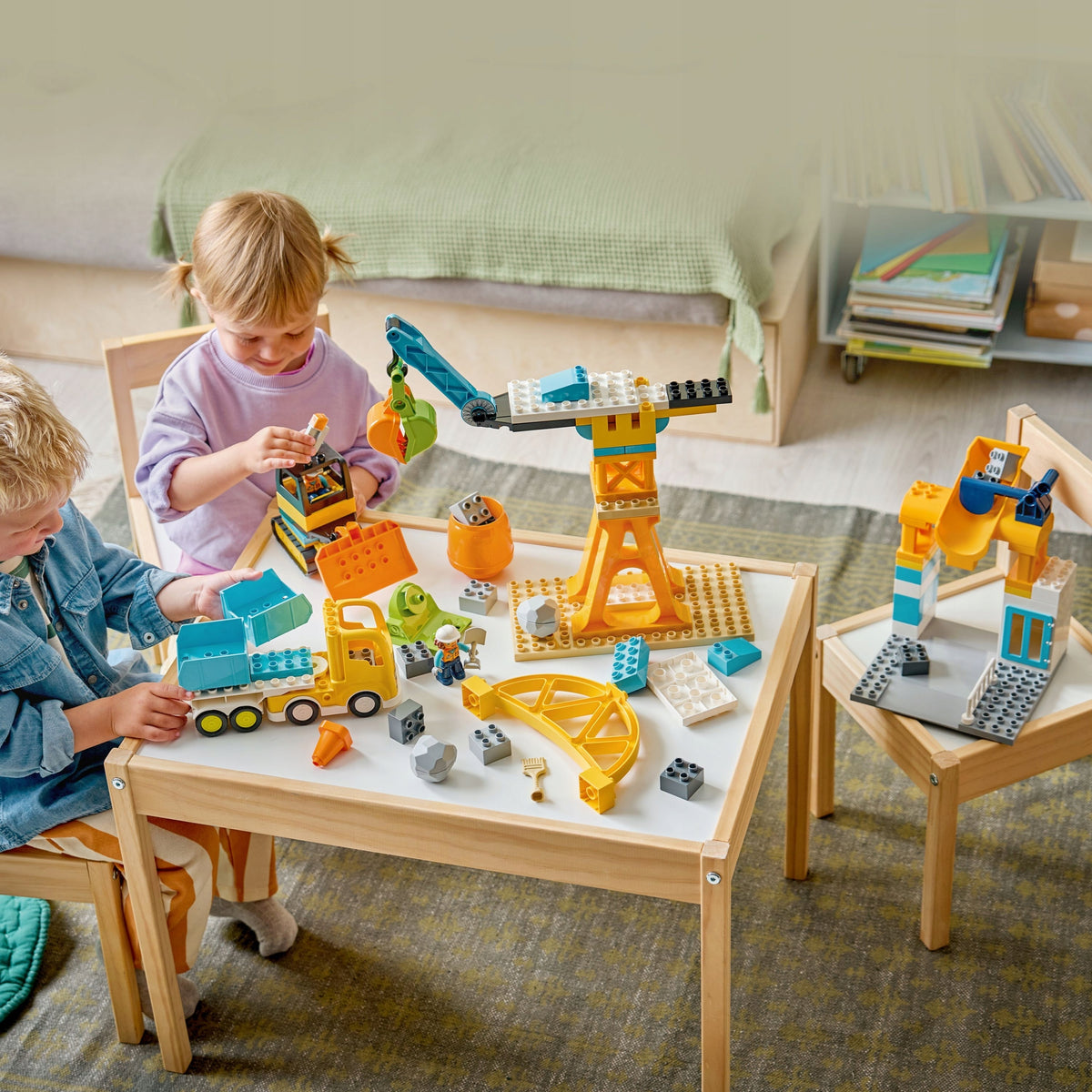 LEGO DUPLO Construction site with vehicles 3 in 1 10476 Brand LEGO