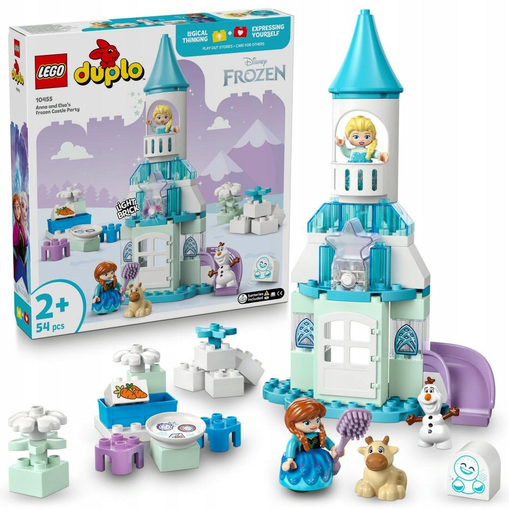 LEGO DUPLO Disney Party in the ice castle of Anna and Elsa 10455