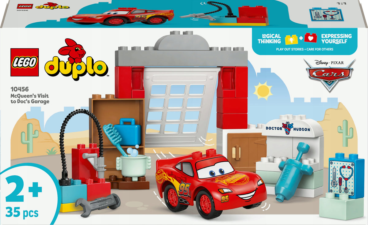 LEGO DUPLO Disney and Pixar McQueen's visit to the workshop of the Mayor 10456