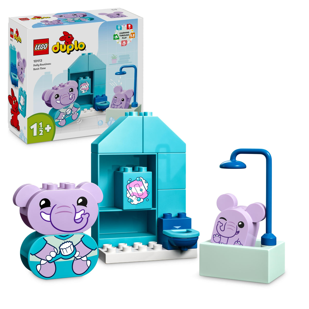 LEGO DUPLO Elephants in the bath 10413