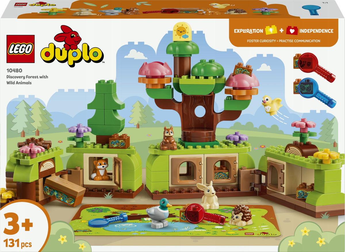 LEGO DUPLO Forest of explorers with wild animals 10480