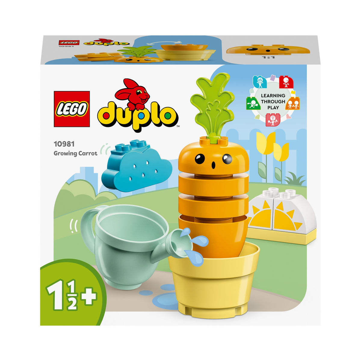 LEGO DUPLO Growing carrot 10981 18m+ 11 el. Packaging status original