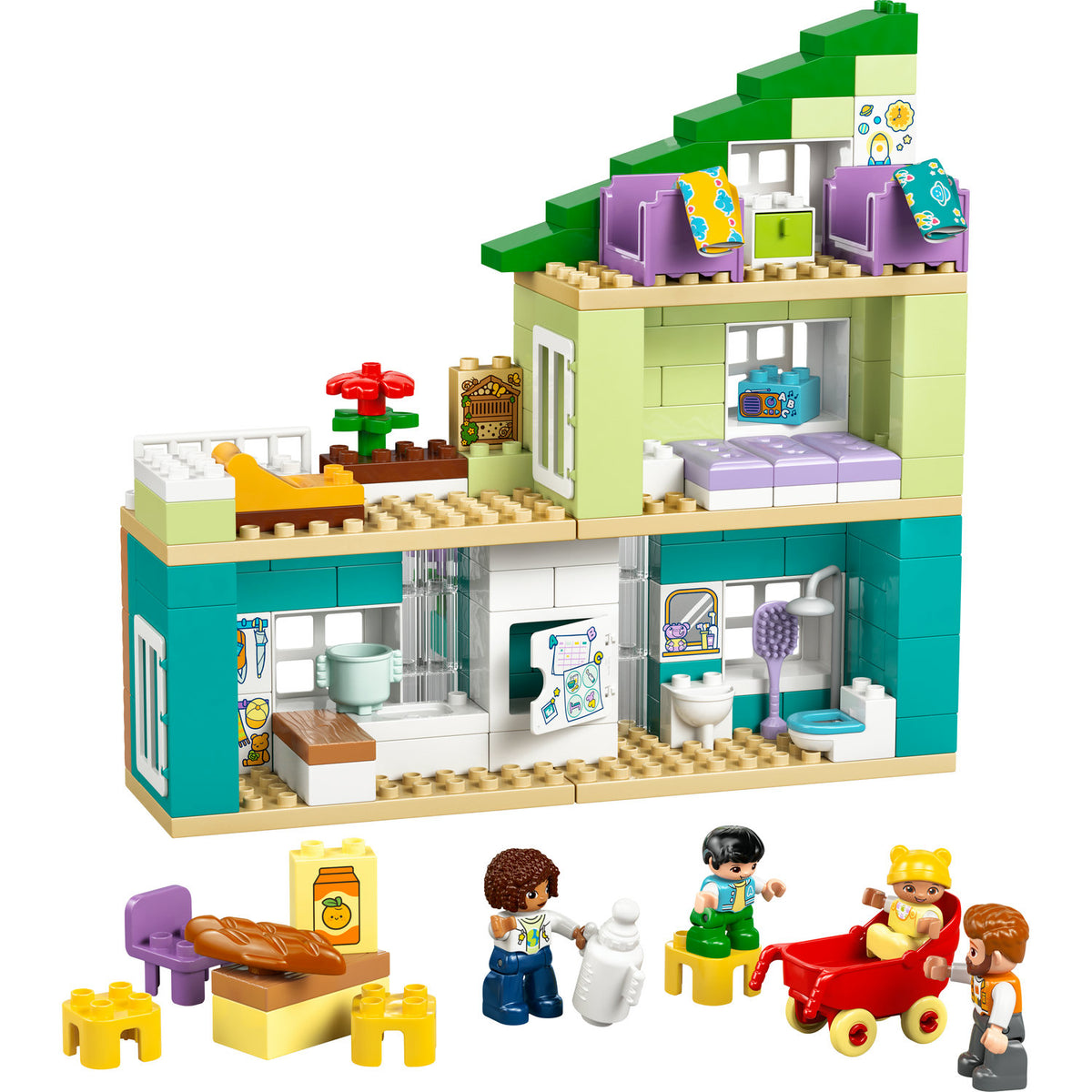 LEGO DUPLO Modern 3-in-1 family home with figurines 10470 Product number 10470