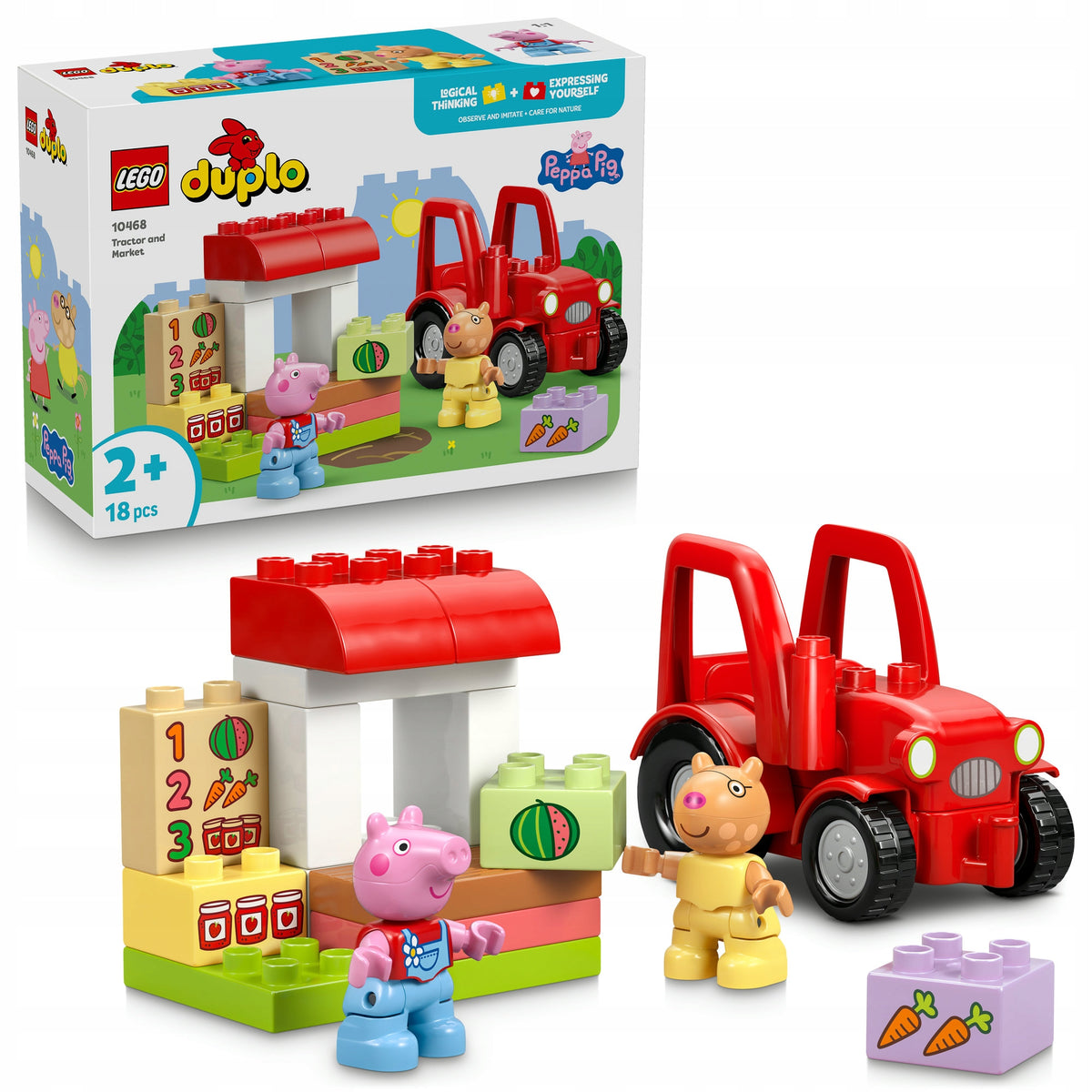 LEGO DUPLO PEPPA PIG 10468 Tractor and market