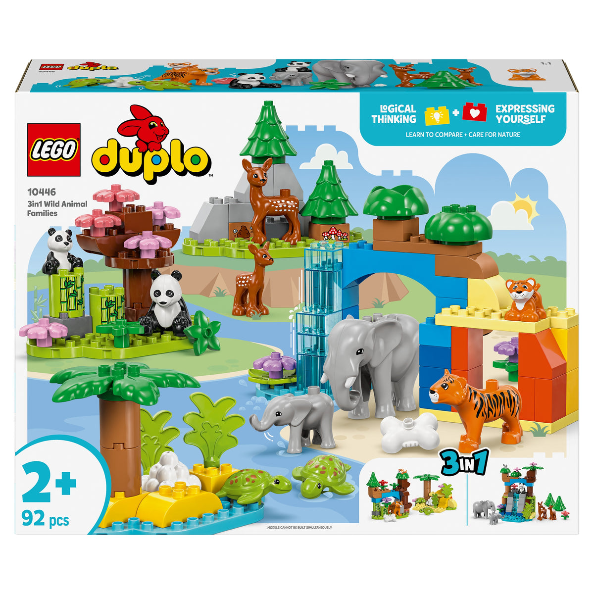 LEGO Duplo 10446 Wildlife Families 3 in 1 2+ Large Set Packaging status original
