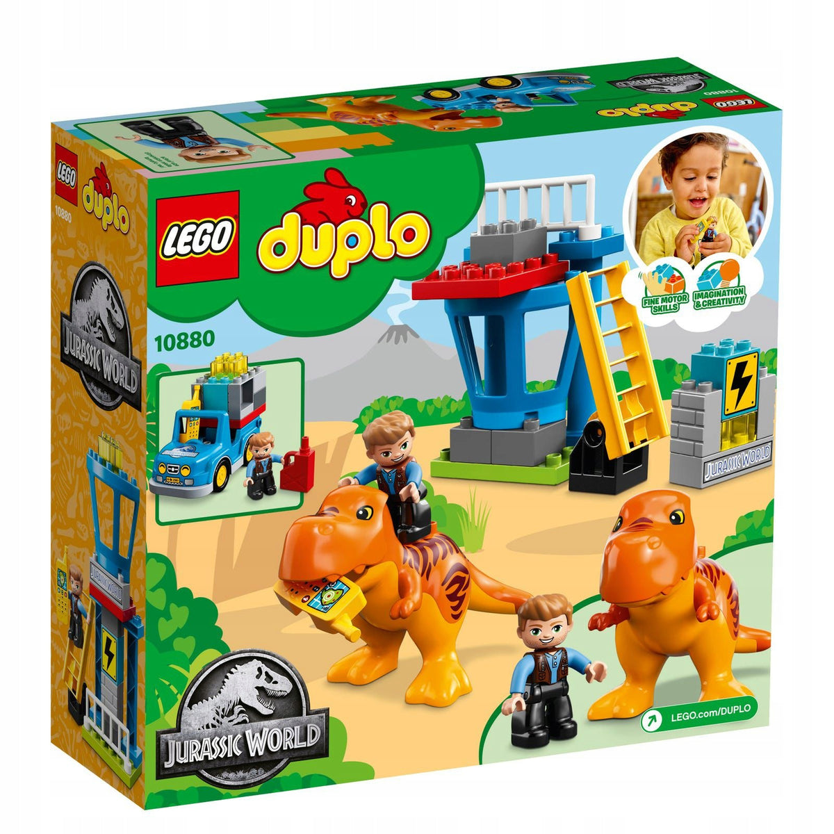 LEGO Duplo - 10880 Jurassic World: Tyrannosaurus Tower - New