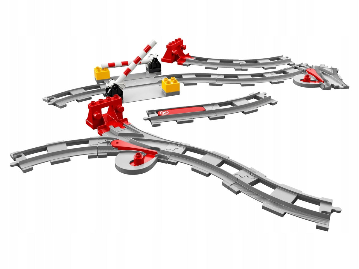 LEGO Duplo 10882 - Railway tracks - crossings barrier siding Product number 10882