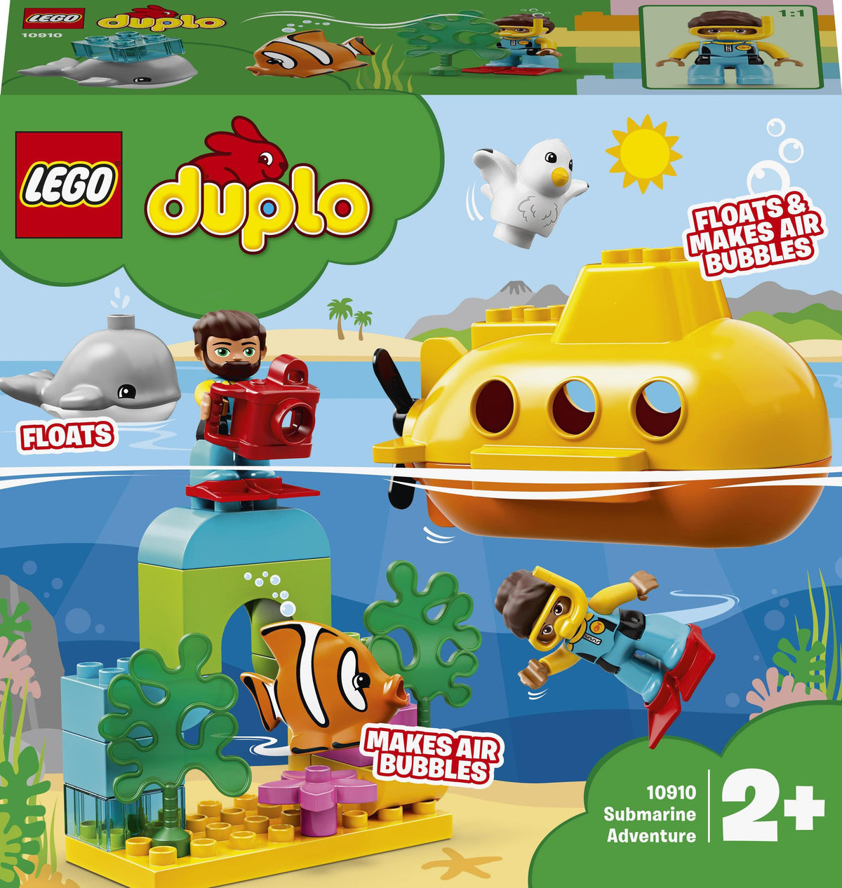LEGO Duplo 10910 - Adventure in a submarine Product number 10910