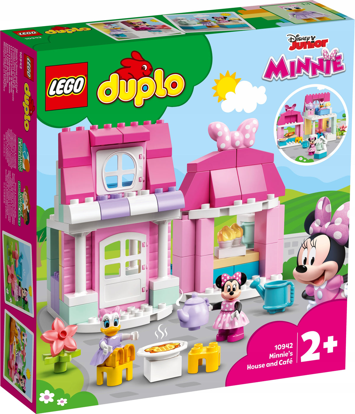 LEGO Duplo 2+ 10942 House and cafe Minnie Mouse Mini DISNEY Packaging status original
