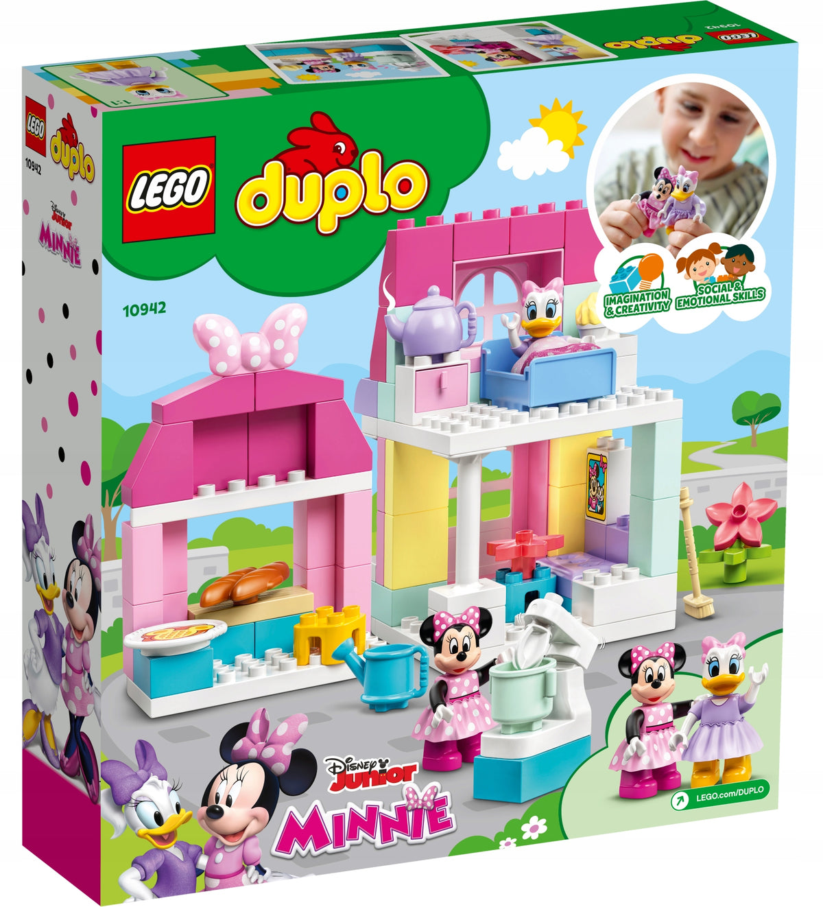 LEGO Duplo 2+ 10942 House and cafe Minnie Mouse Mini DISNEY Product number 10942