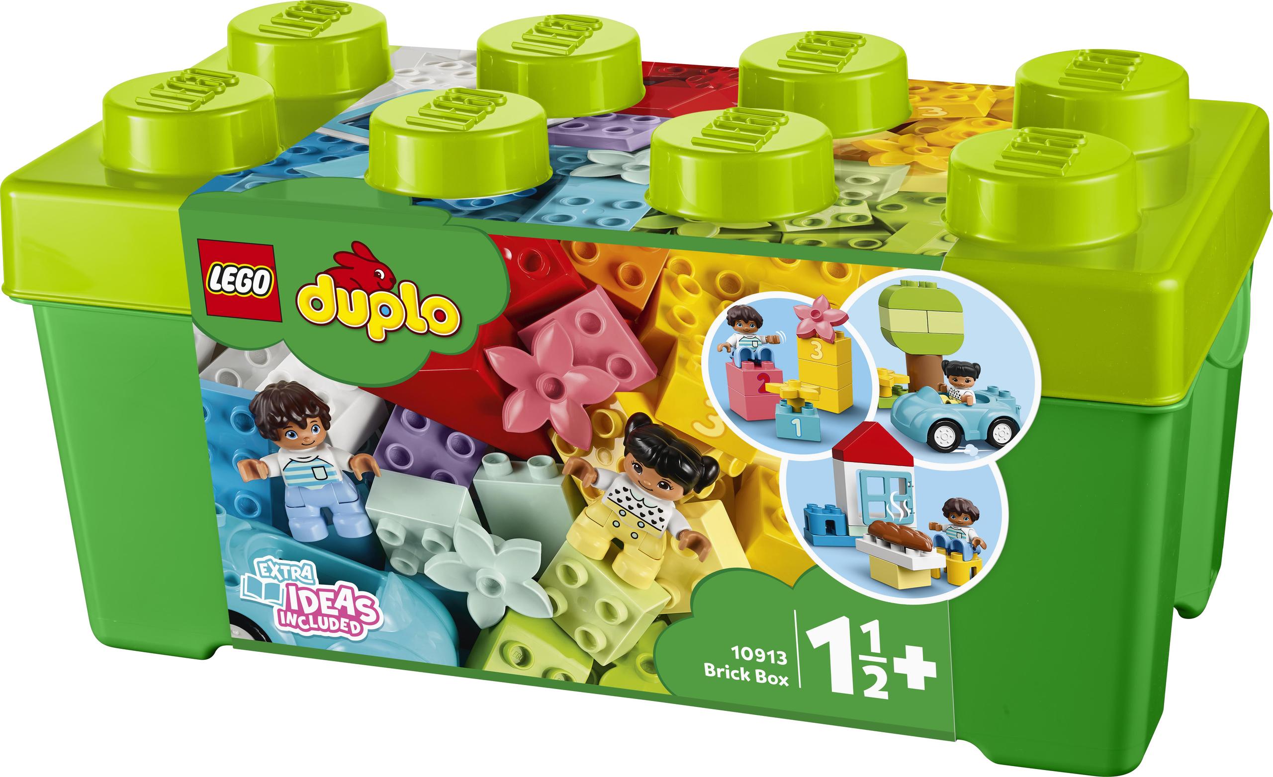 LEGO Duplo Box with blocks 10913 Information regarding product safety and compliance Not suitable for children under a certain age. For use under adult supervision Not suitable for children under 36 months of age