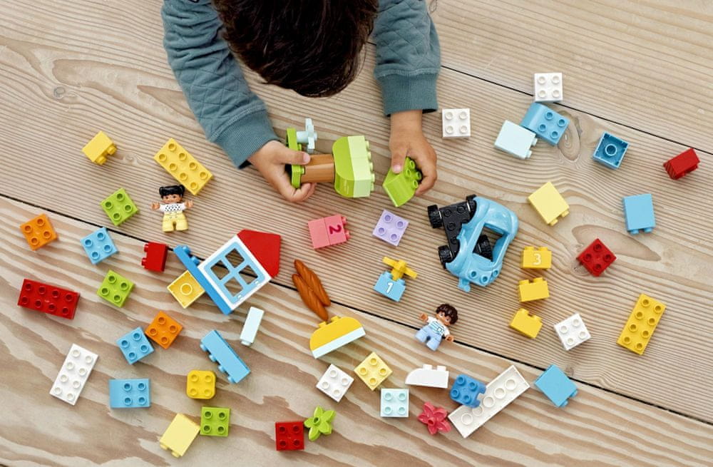 LEGO Duplo Box with blocks 10913 Set name LEGO Duplo Pudełko z klockami 10913