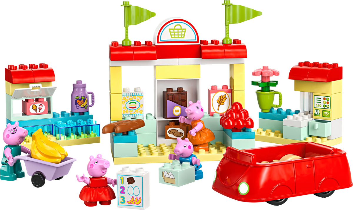 LEGO Duplo - PEPPA and supermarket Brand LEGO