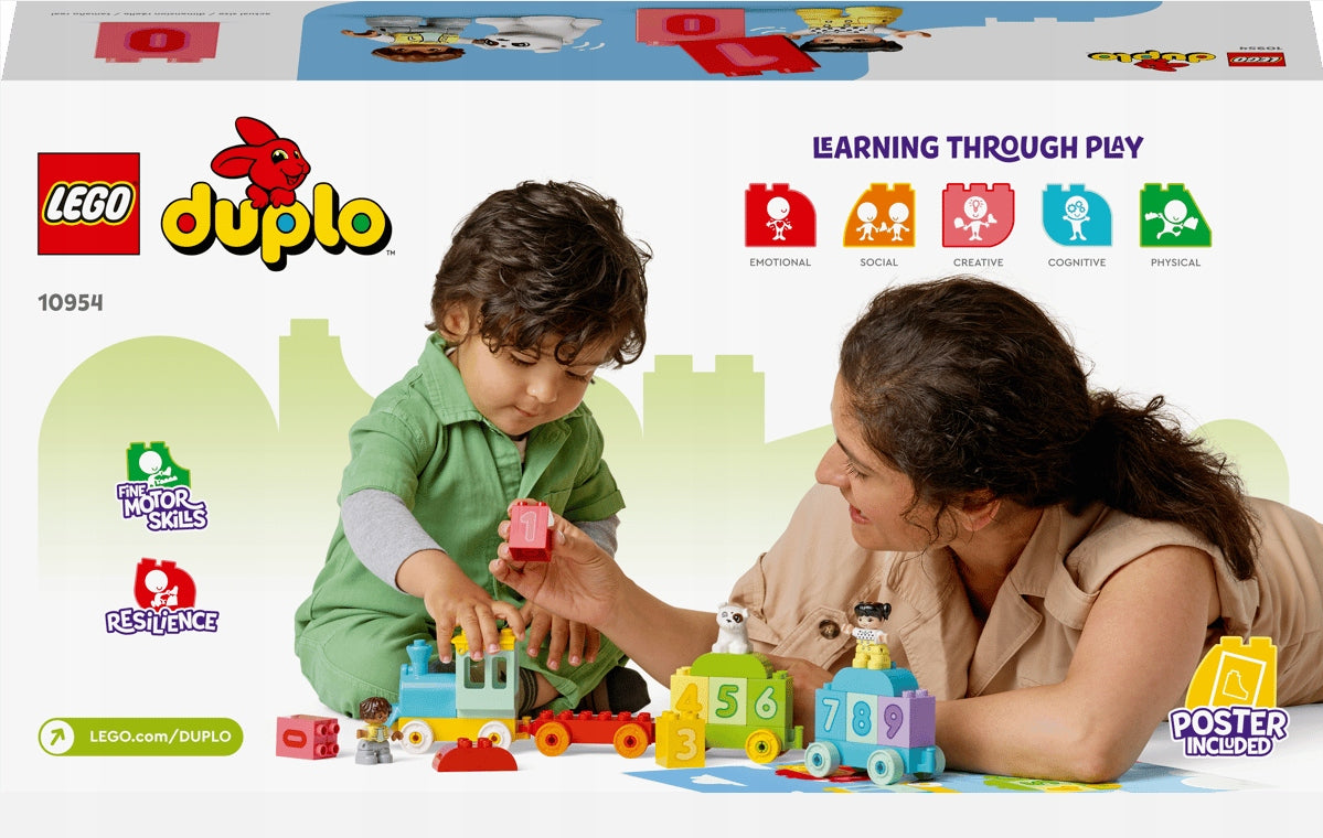 LEGO Duplo Train with numbers - learning to count 10954 Product number 10558