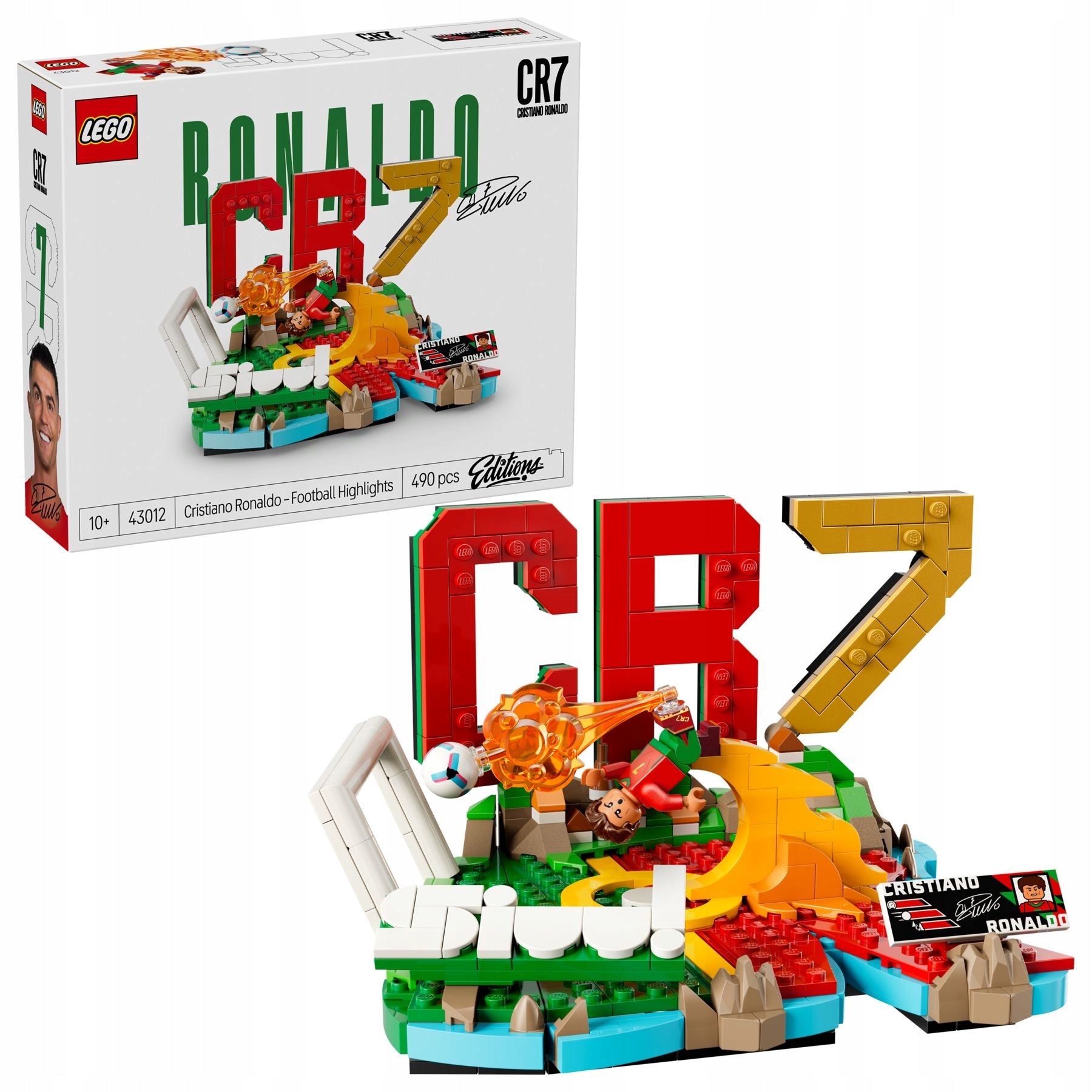 LEGO Editions Cristiano Ronaldo - football moments 43012