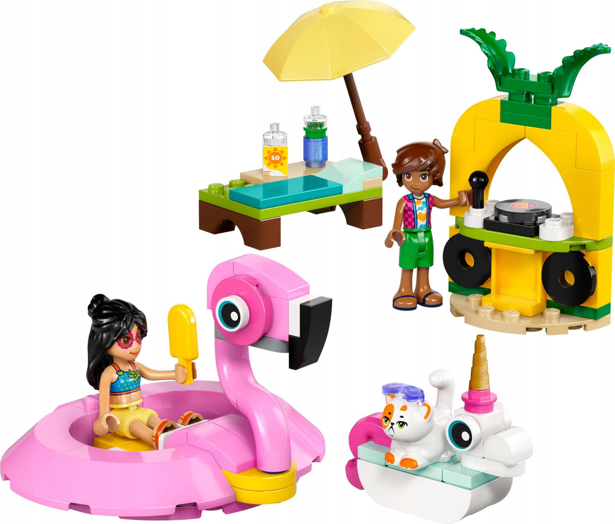 LEGO FRIENDS 42658 Party at the pool with unicorn and flamingo Gift Brand LEGO
