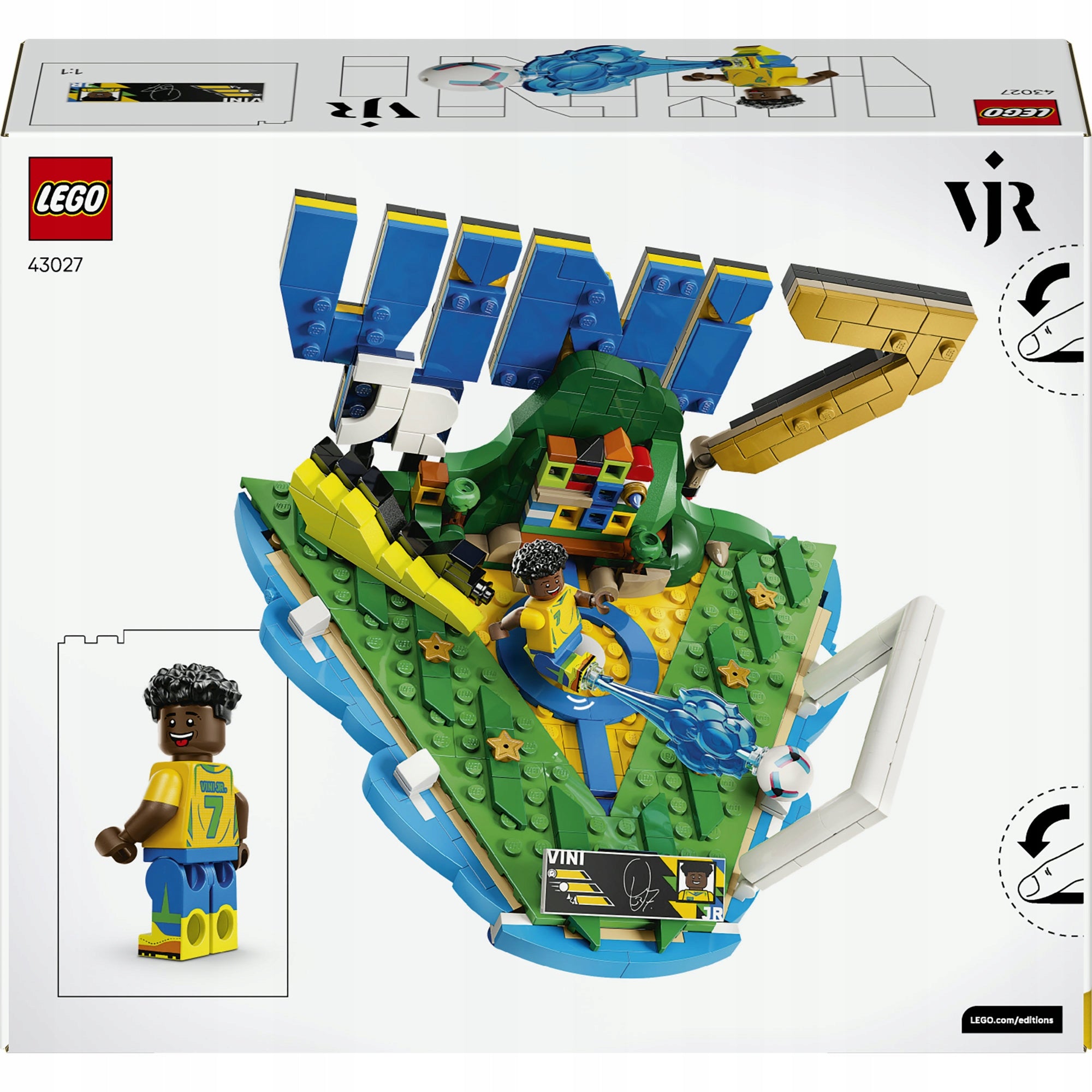 LEGO Football 43027 Vini Junior Football FIFA Gender boys girls unisex
