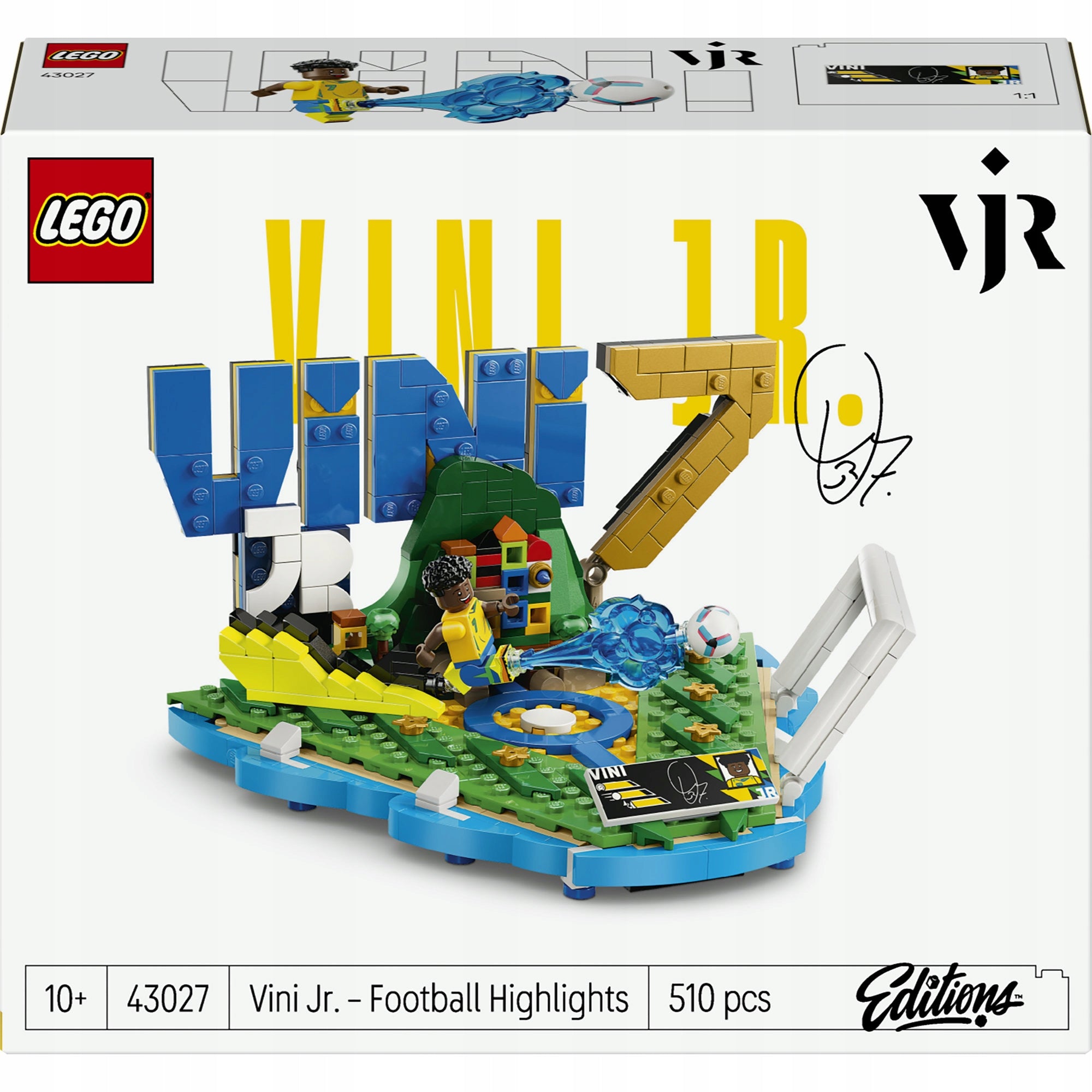LEGO Football 43027 Vini Junior Football FIFA Packaging status original