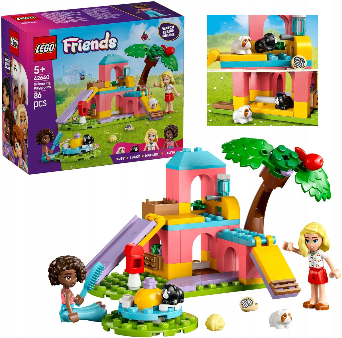 LEGO Friends 42640 Square toys for guinea pigs + Catalogue LEGO PDF