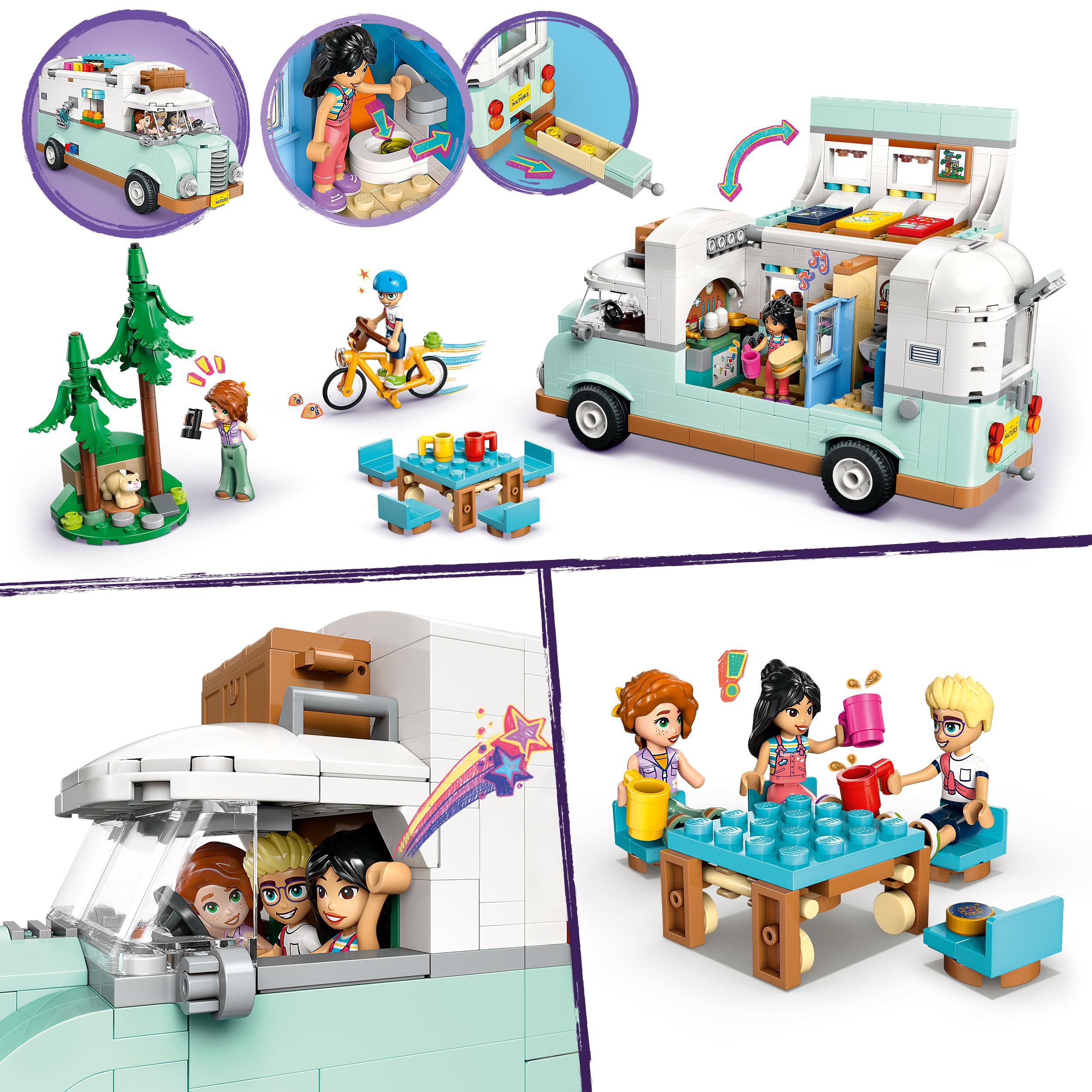 LEGO Friends 42663 Adventure in the motorhome of friends Gender boys girls