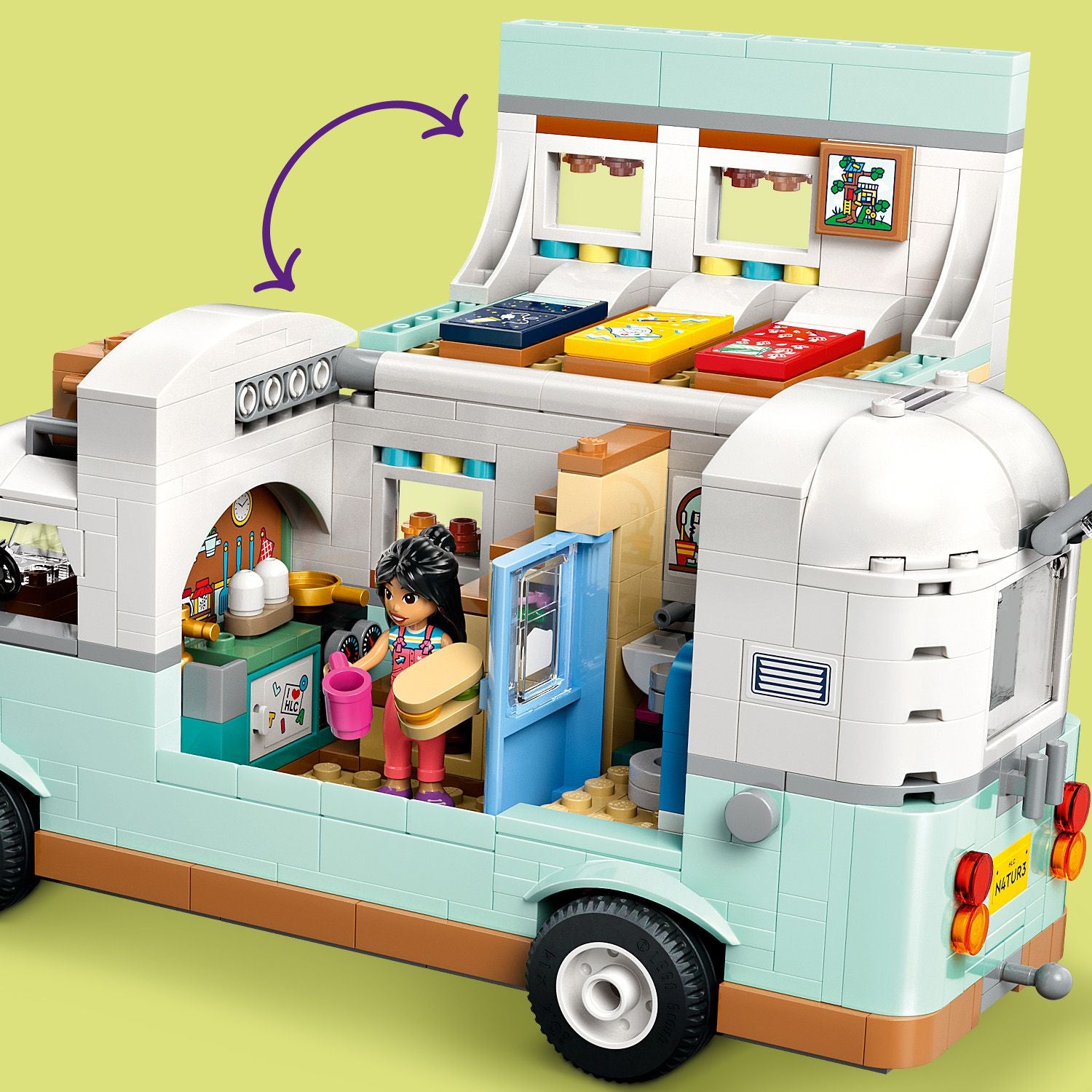 LEGO Friends 42663 Adventure in the motorhome of friends Number of pieces 778