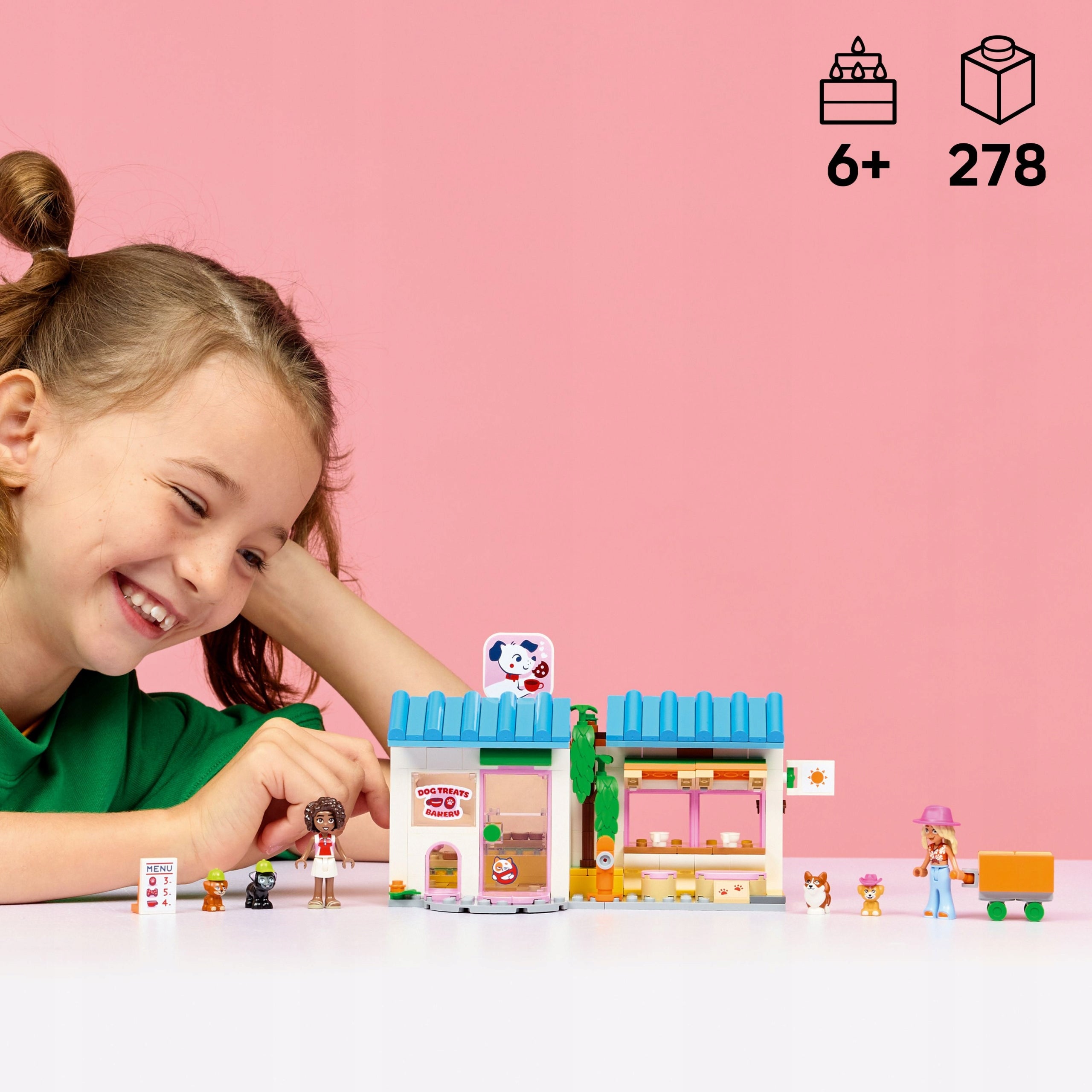 LEGO Friends Bakery with dog treats 42677 Brand LEGO